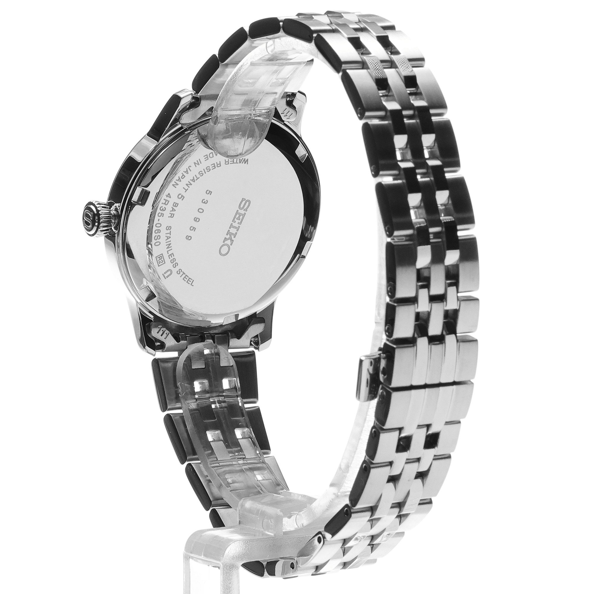 Seiko SRPL63J1 Presage Presage Cocktail Time Frozen Mojito zegarek damski klasyczny mineralne utwardzane - miniatura 4