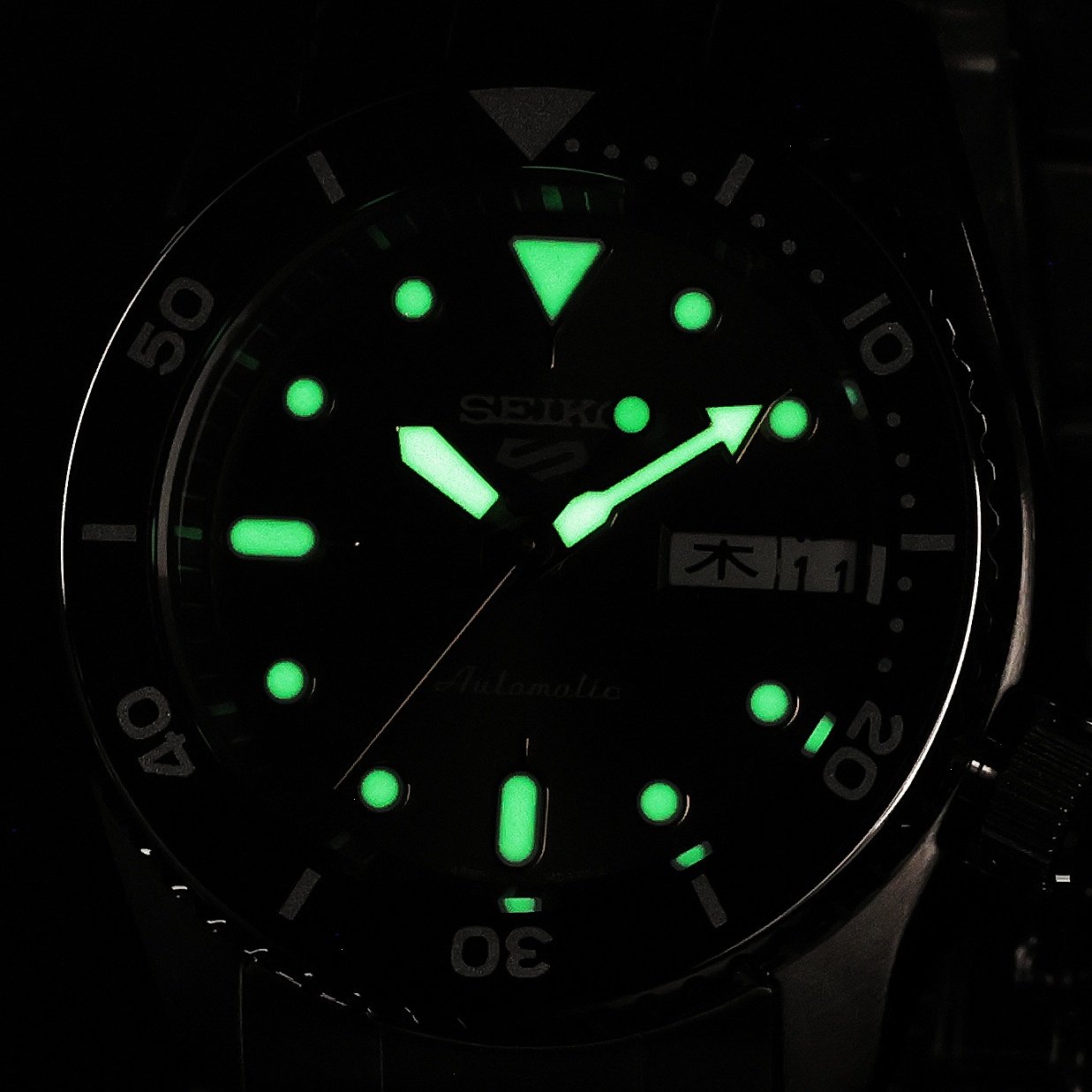 Seiko SRPL79K1 zegarek męski klasyczny Sports Automat bransoleta