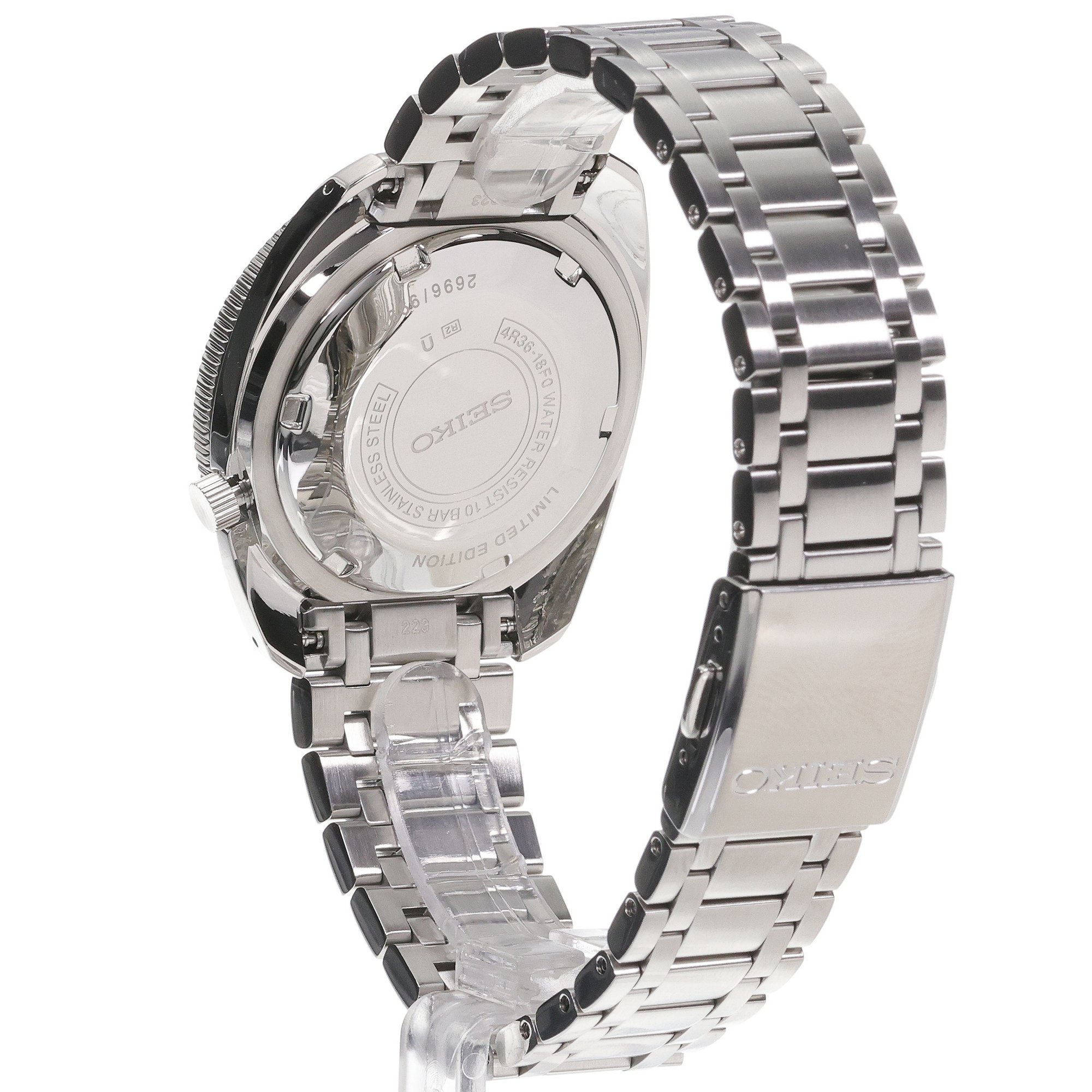 Seiko SRPL93K1 Sports Automat Seiko 5 Sports Gene Kranz zegarek męski sportowy mineralne utwardzane - miniatura 4