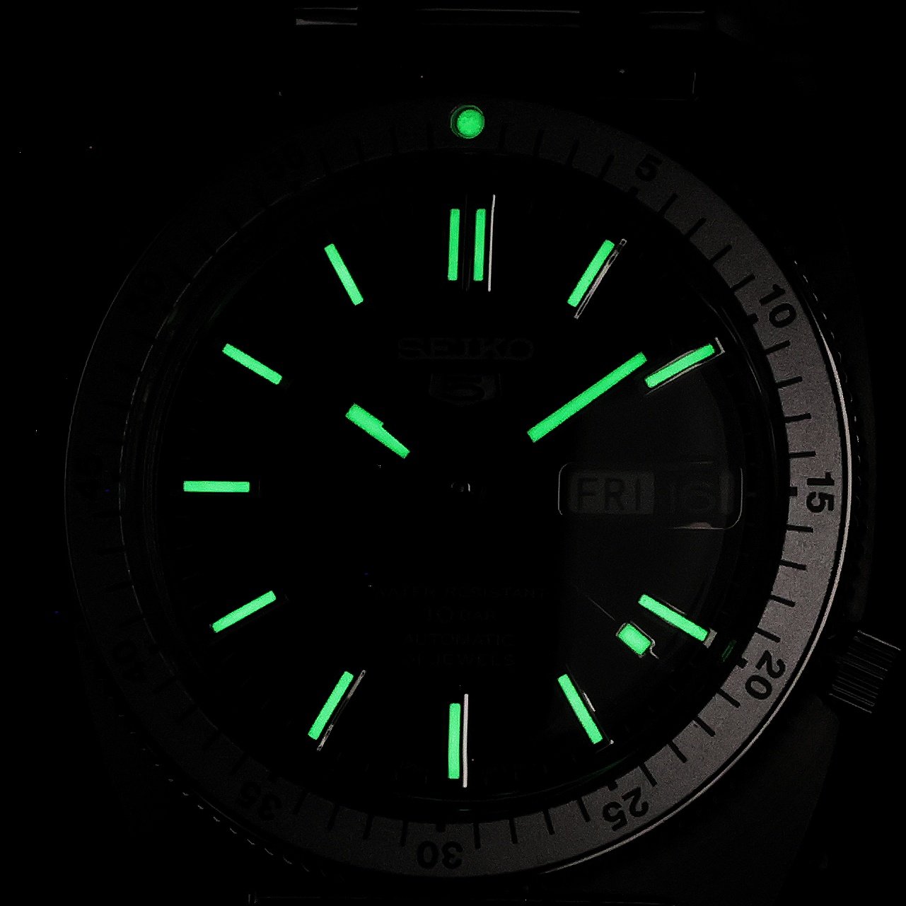 Seiko SRPL93K1 zegarek męski sportowy Sports Automat bransoleta - miniatura 5
