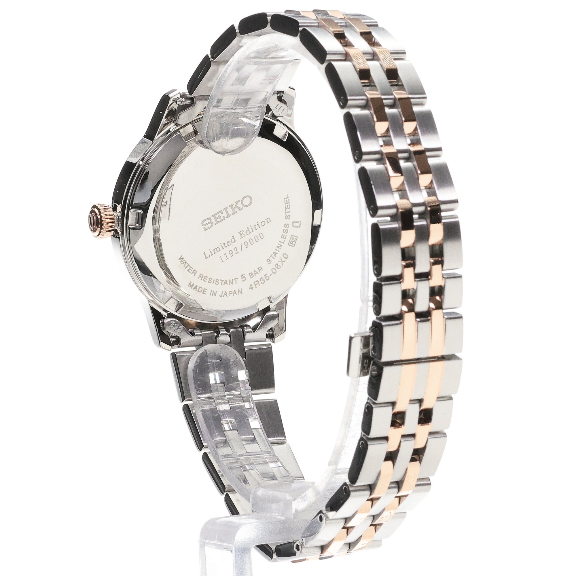 Seiko SRPM06J1 zegarek damski klasyczny Presage bransoleta - miniatura 4