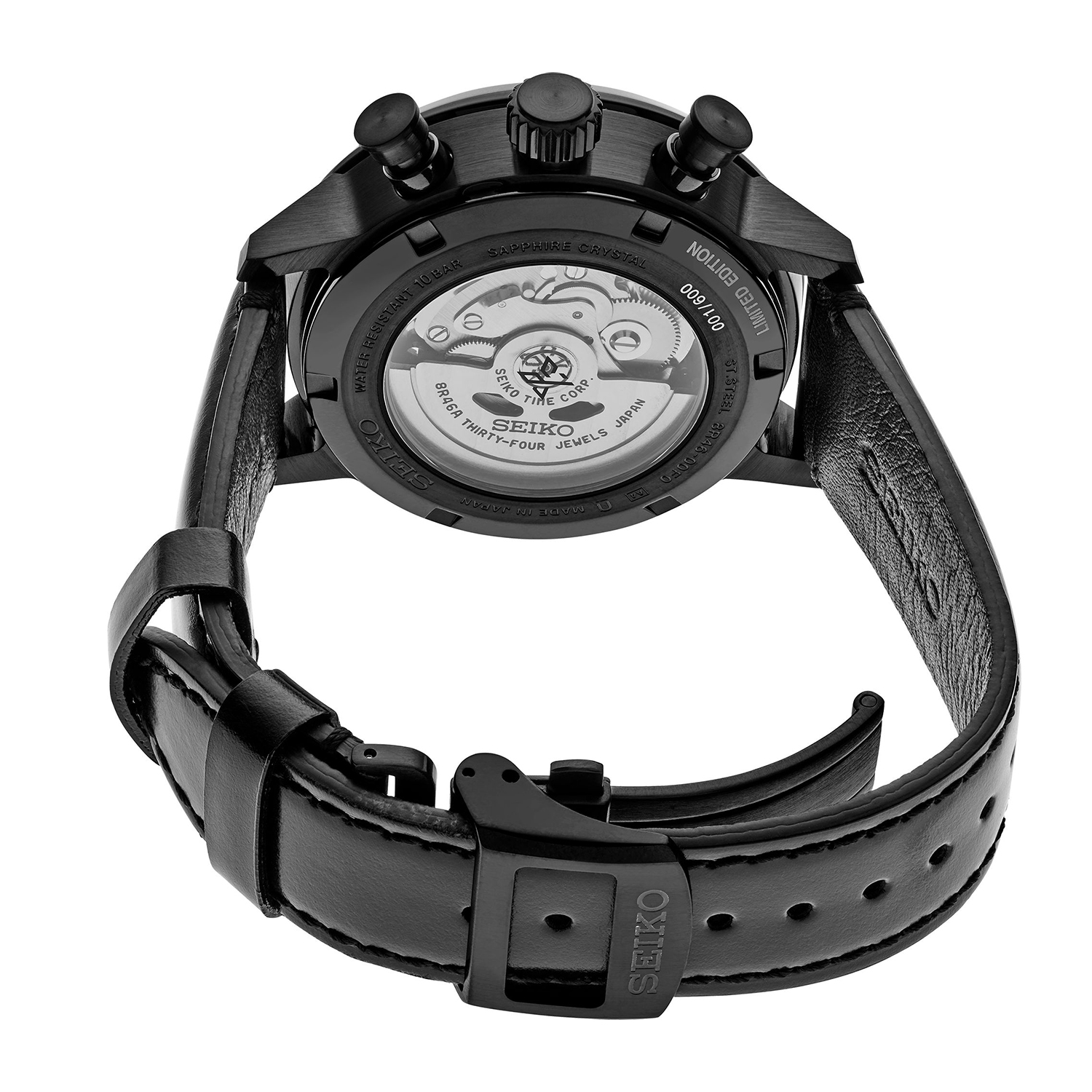 Seiko SRQ045J1 smartwatch męski klasyczny Prospex pasek - miniatura 4