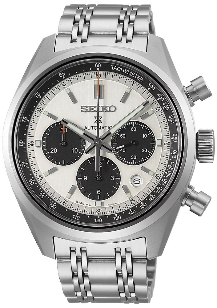 Seiko SRQ047J1 zegarek męski Prospex srebrny - miniatura 2