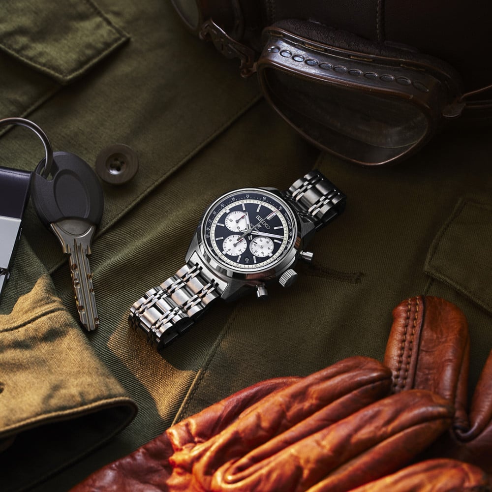 Seiko SRQ053J1 zegarek srebrny klasyczny Prospex bransoleta - miniatura 5