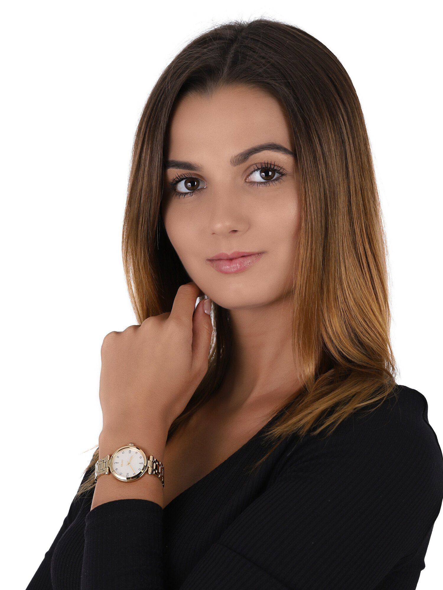 Seiko SRZ536P1 Classic Lady zegarek klasyczny Classic - miniatura 2