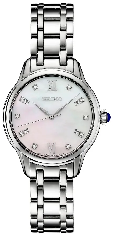 Seiko SRZ537P1 Classic Classic Lady Diamonds - zdjęcie 1