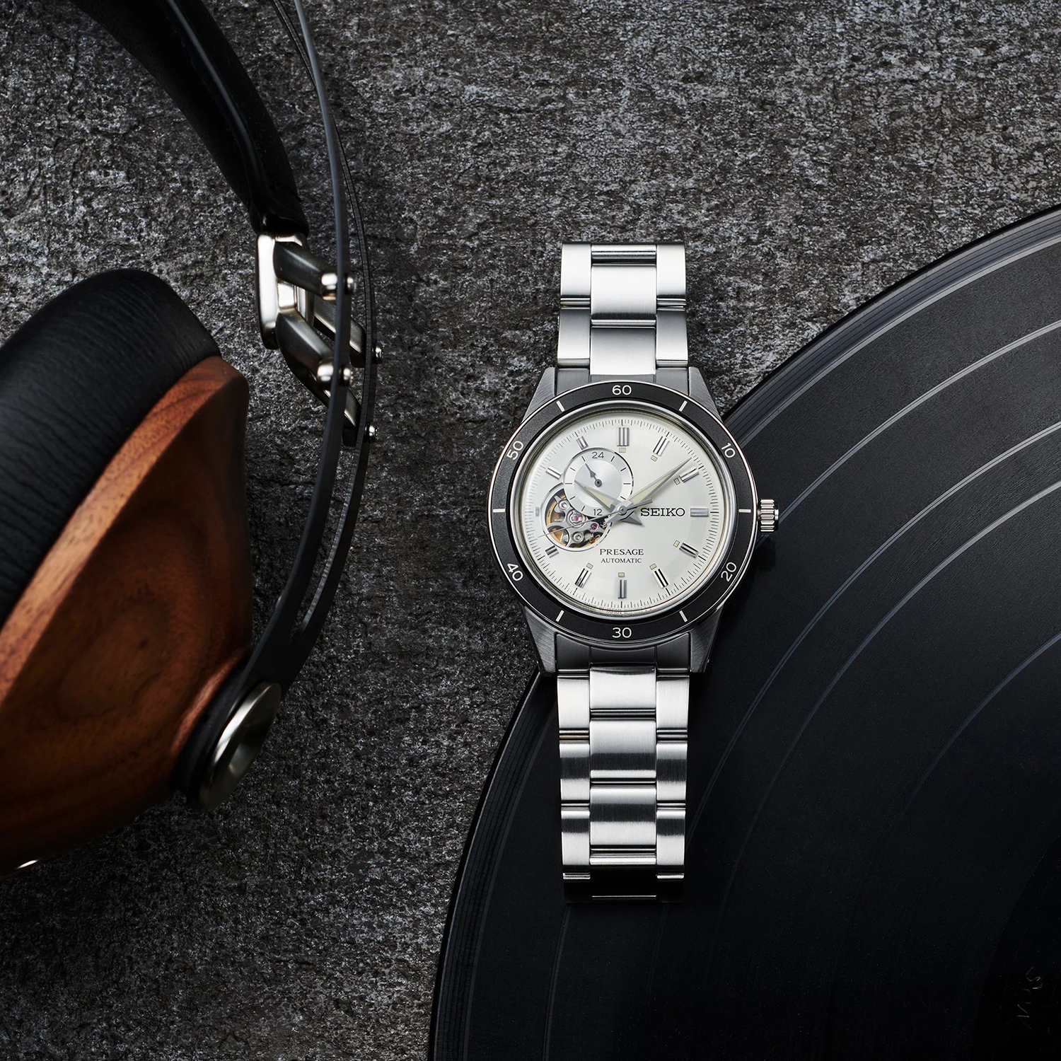 Seiko SSA423J1 Presage Presage Automatic zegarek męski klasyczny mineralne utwardzane - miniatura 8
