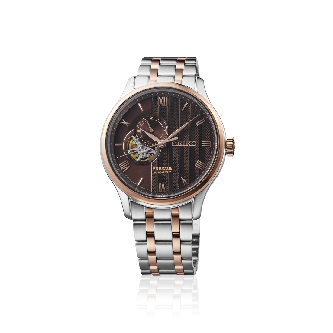 Seiko SSA466J1 Automatic Open Heart zegarek klasyczny Automatic