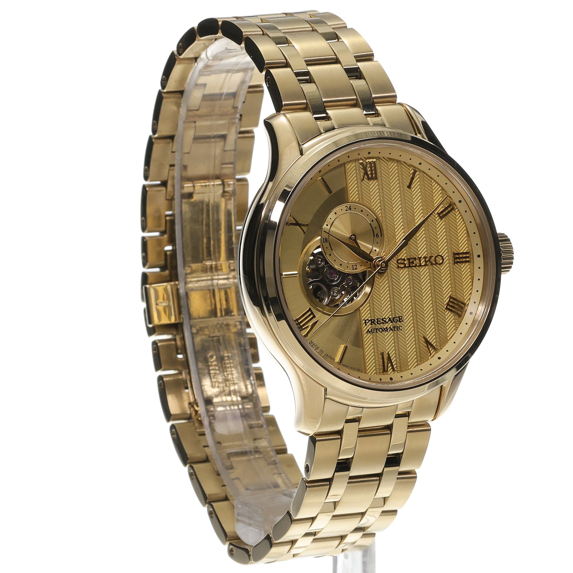 Seiko SSA468J1 Automatic Open Heart zegarek klasyczny Automatic