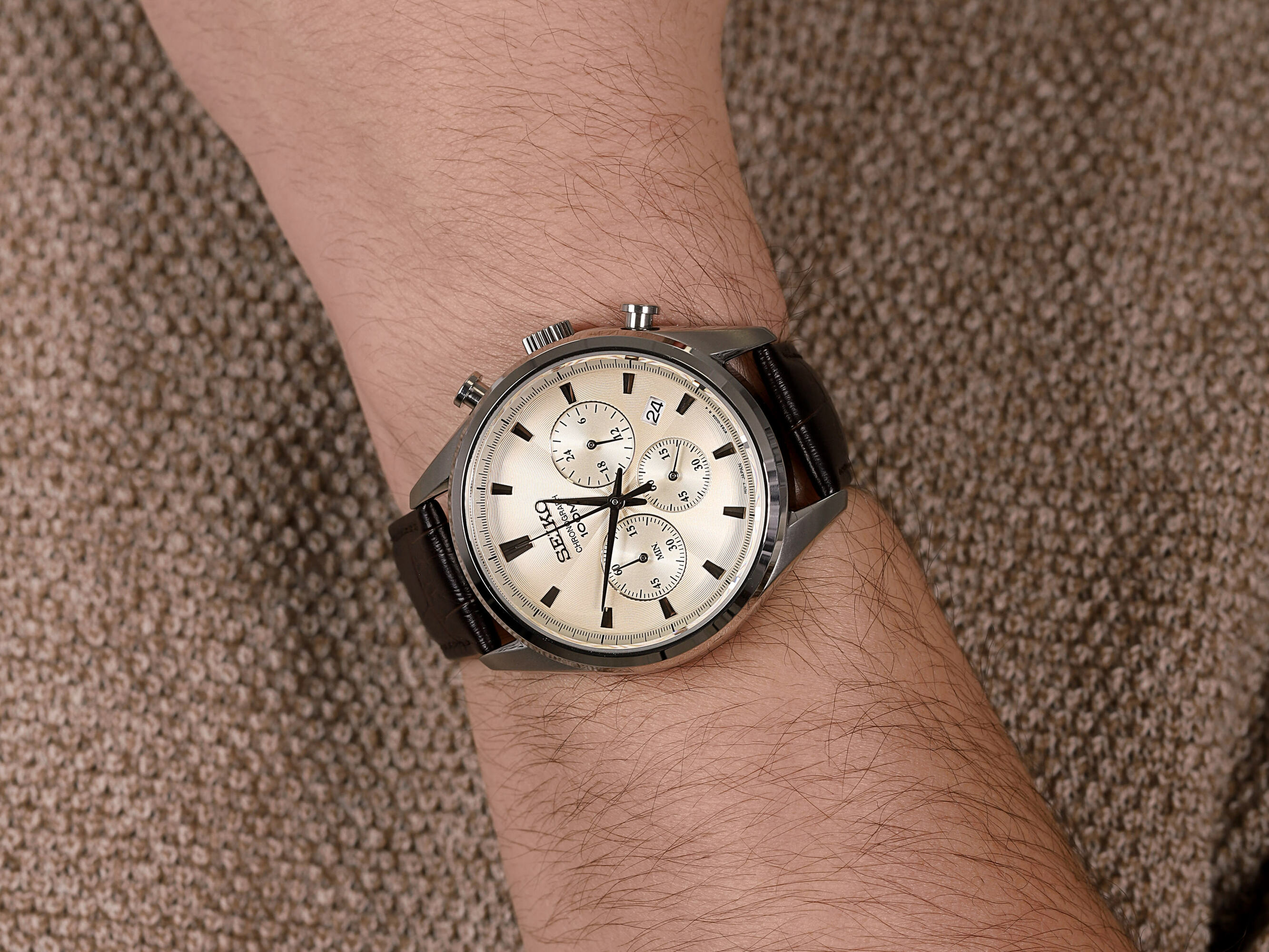 Seiko SSB293P1 zegarek męski Chronograph - miniatura 4