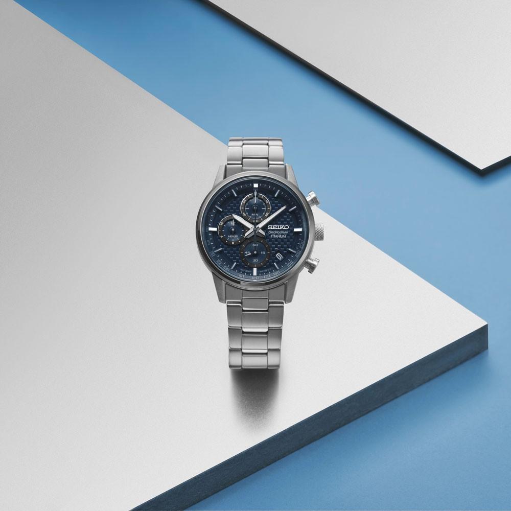 Seiko SSB387P1 zegarek męski Chronograph - miniatura 2