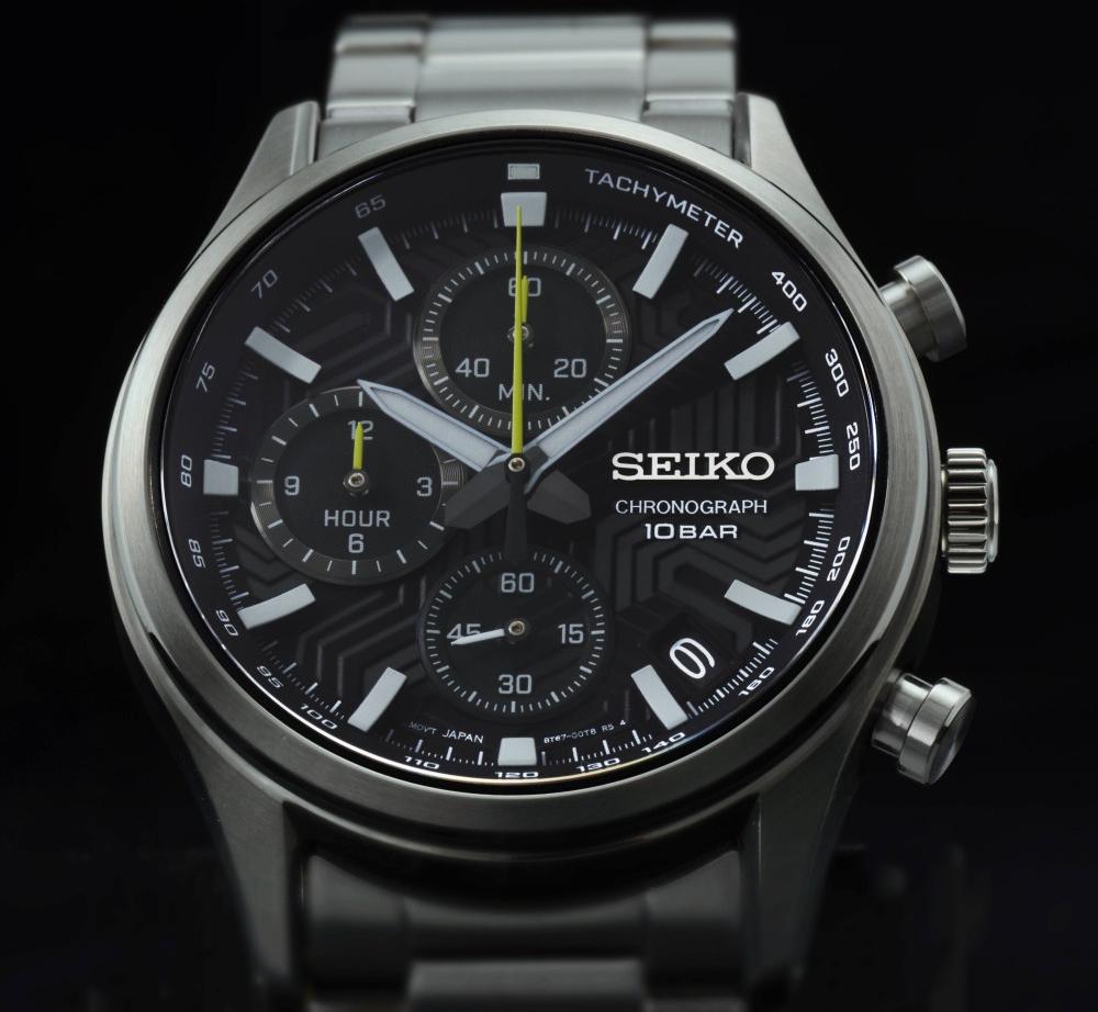 Seiko SSB419P1 zegarek męski Chronograph - miniatura 2