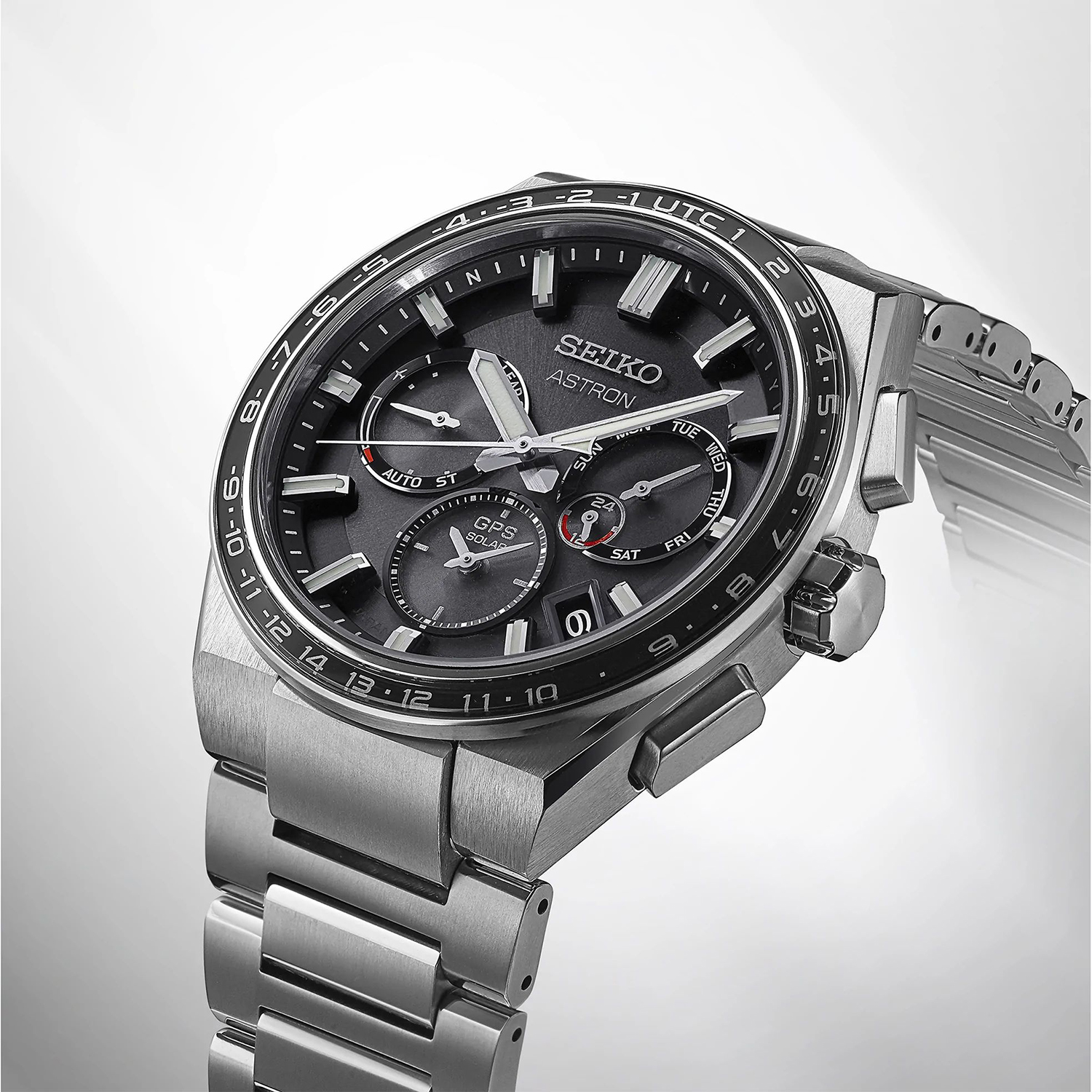 Seiko SSH111J1 męski zegarek Astron bransoleta - miniatura 3