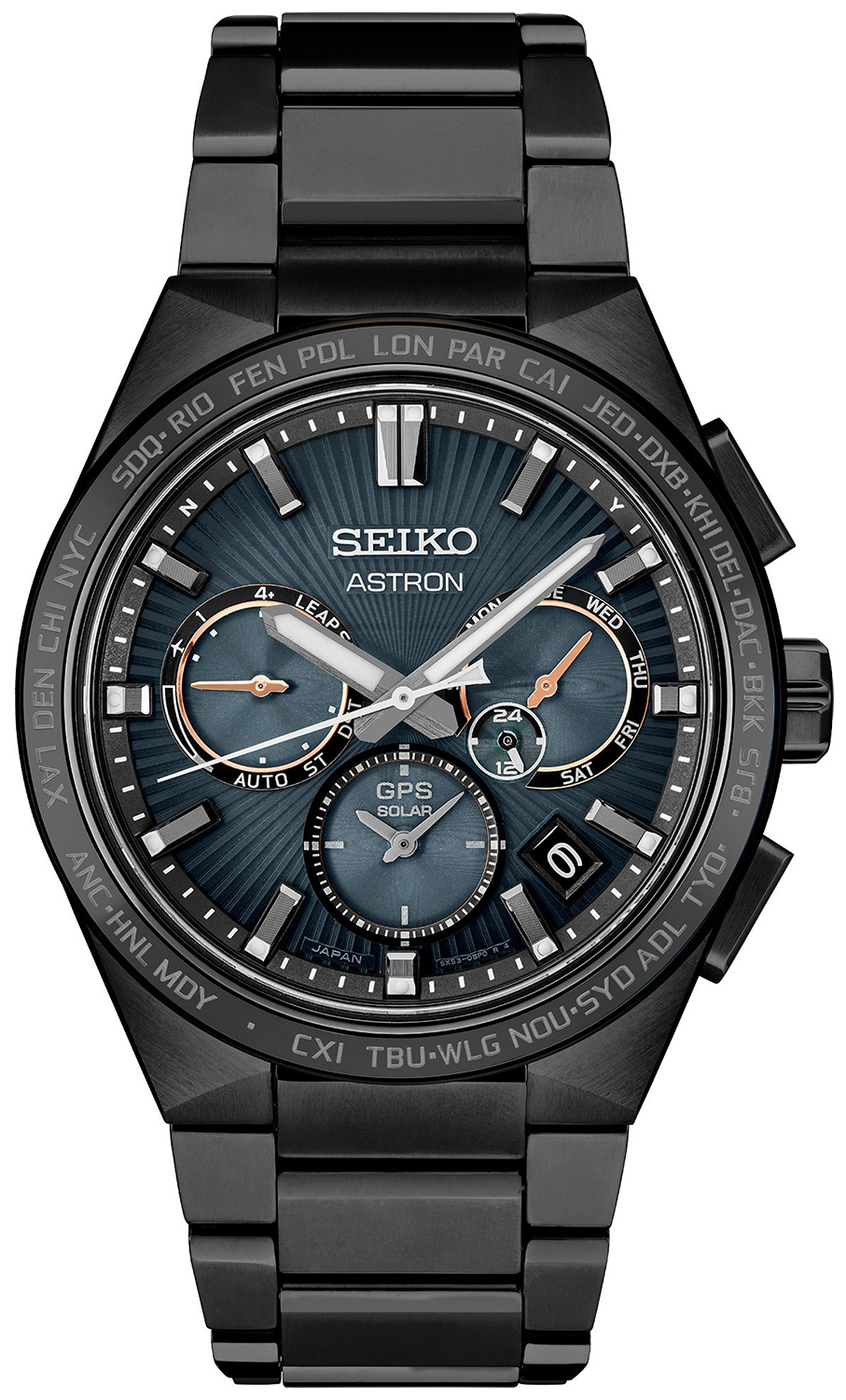 Seiko SSH127J1 Astron Astron Supernova Green GPS Solar 5X Dual-Time 2023 Limited Edition
