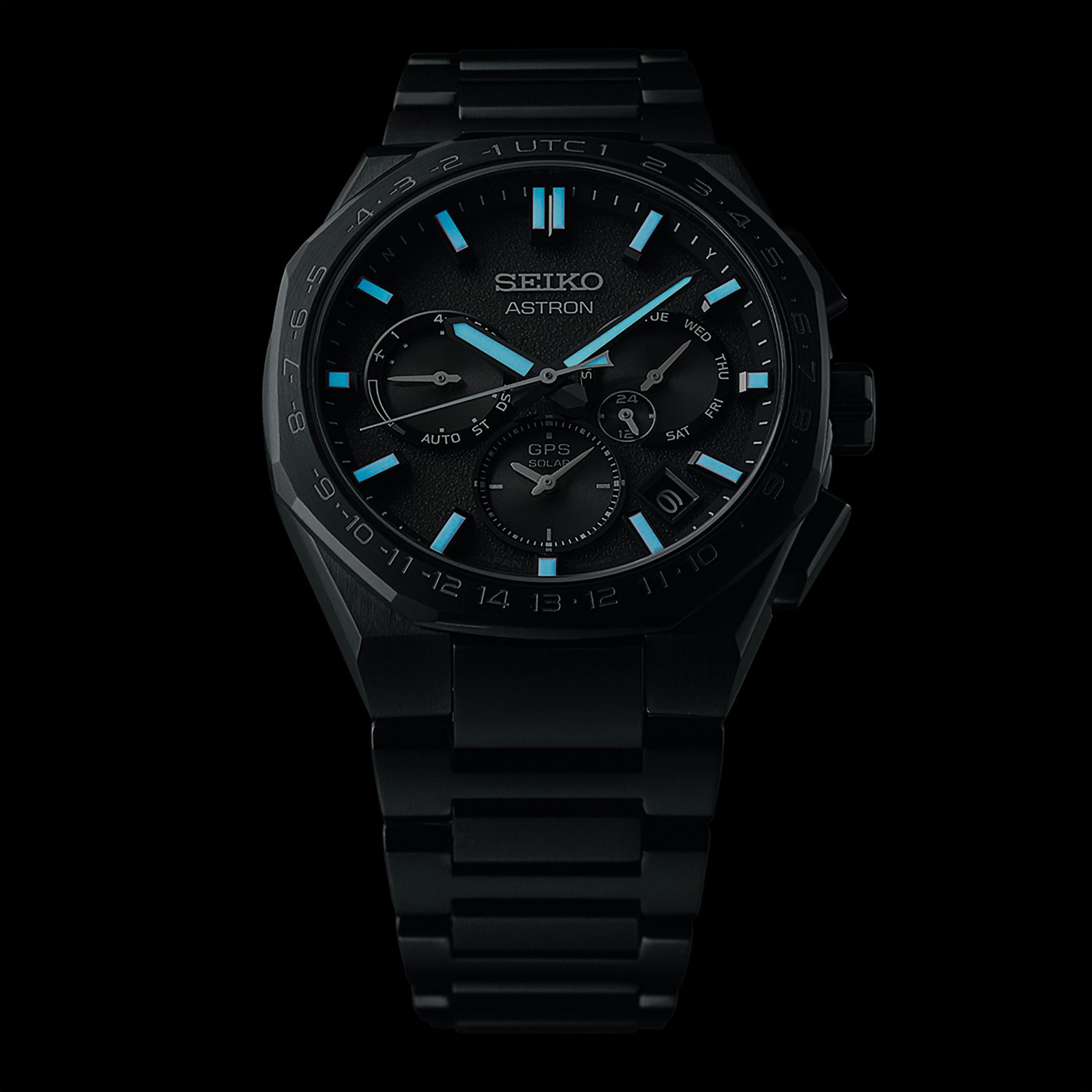Seiko SSH129J1 zegarek męski klasyczny Astron bransoleta - miniatura 8
