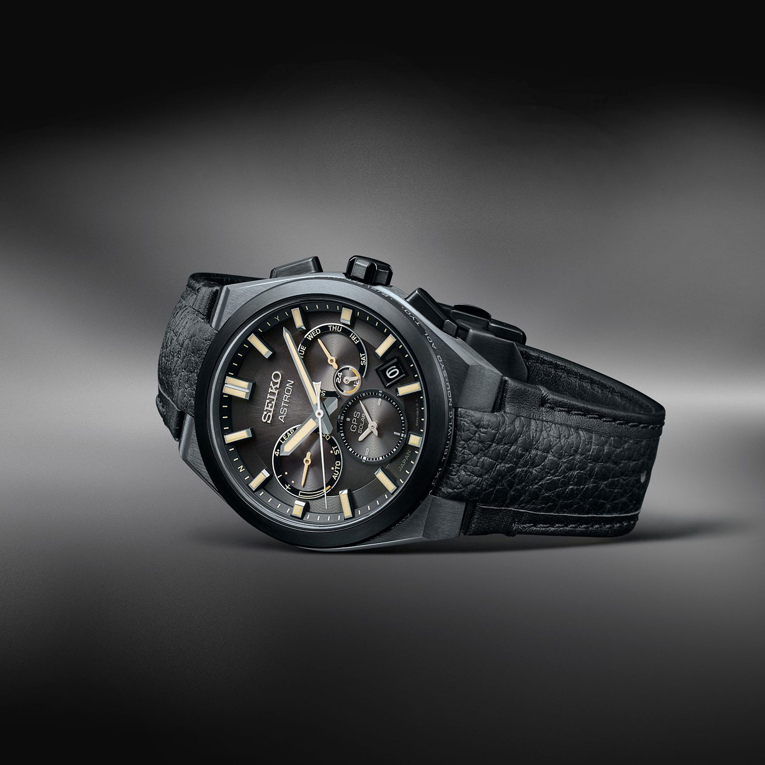 Seiko SSH131J1 zegarek męski klasyczny Astron pasek - miniatura 9