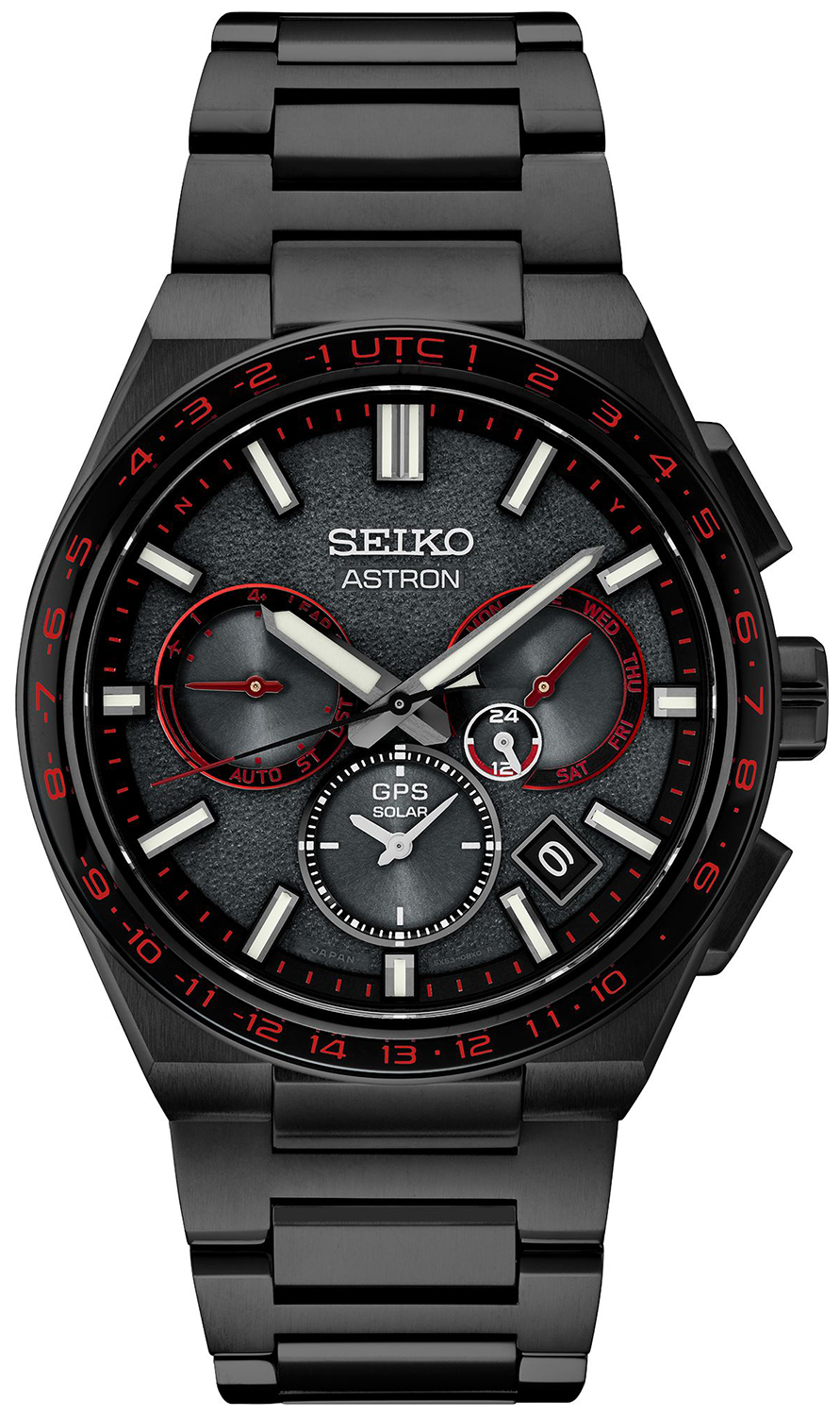 Seiko SSH137J1 Astron Astron Redshift GPS Solar 5X Dual Time 2023 Limited Edition