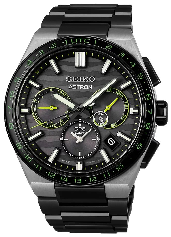 Seiko SSH139J1 Astron GPS Solar 2023 Limited Edition Astron klasyczny zegarek srebrny - miniatura 2