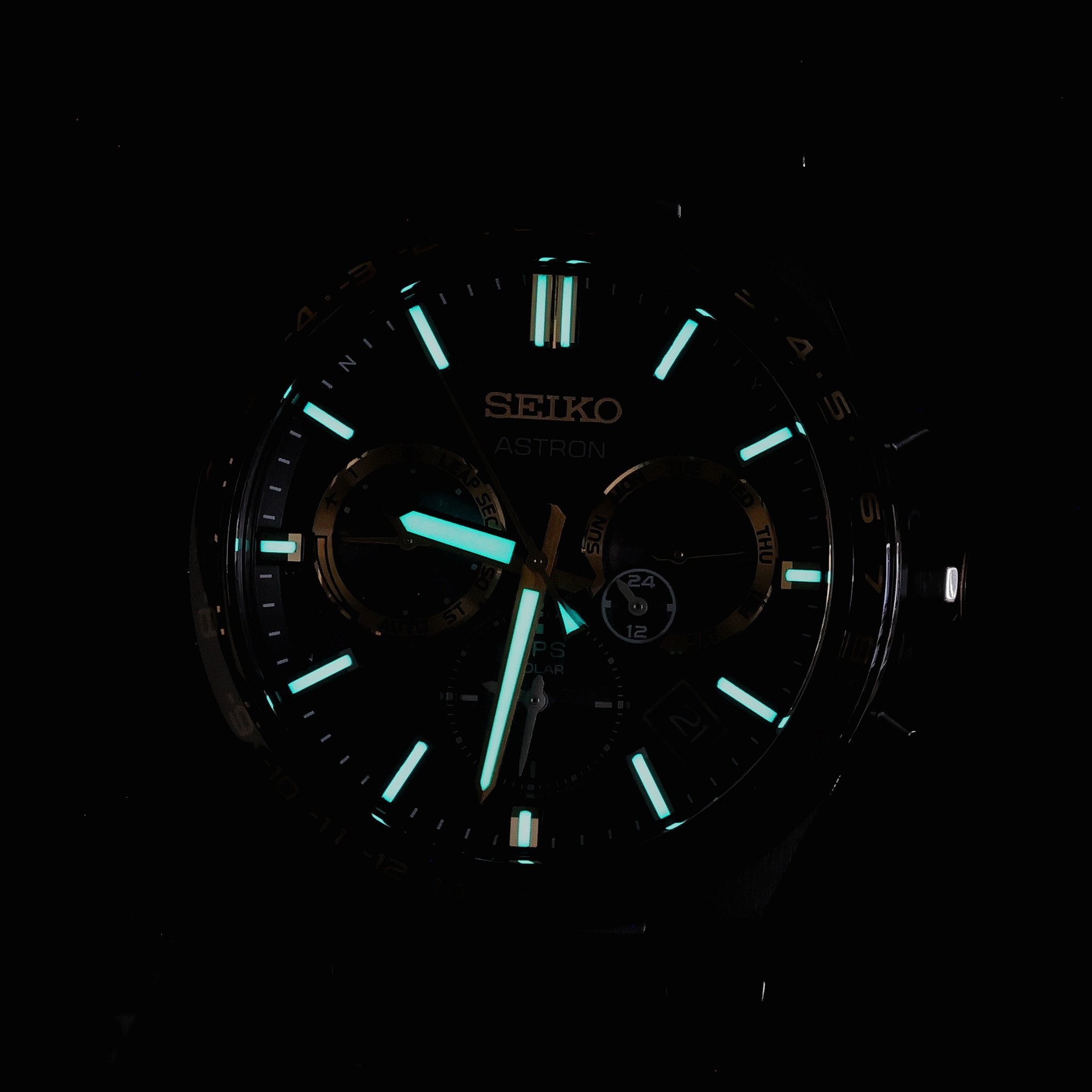 Seiko SSH145J1 zegarek męski Astron czarny - miniatura 15