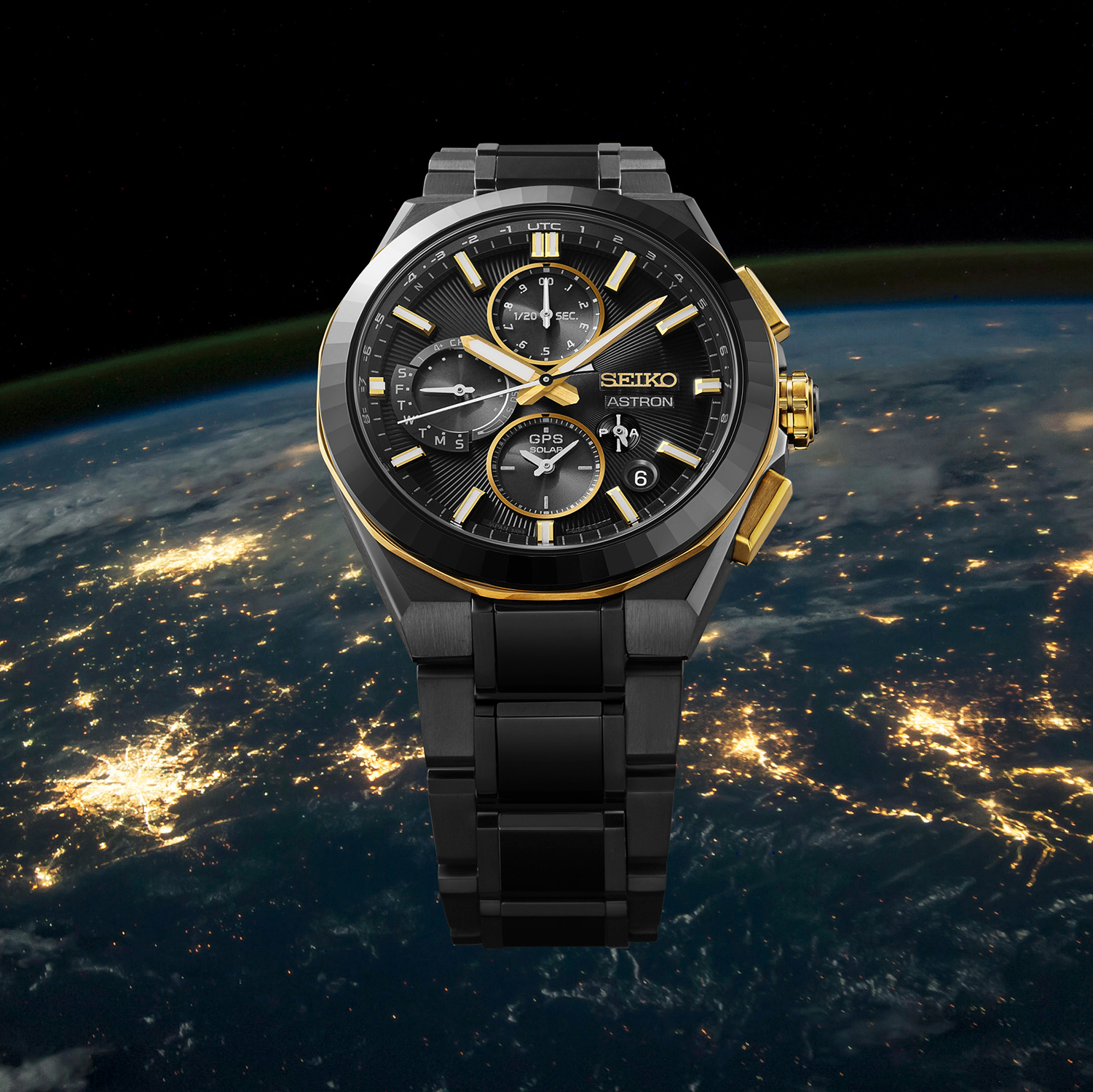 Seiko SSH156J1 Astron 100th Anniversary GPS Solar Kintaro Hattori Limited Edition zegarek elegancki Astron