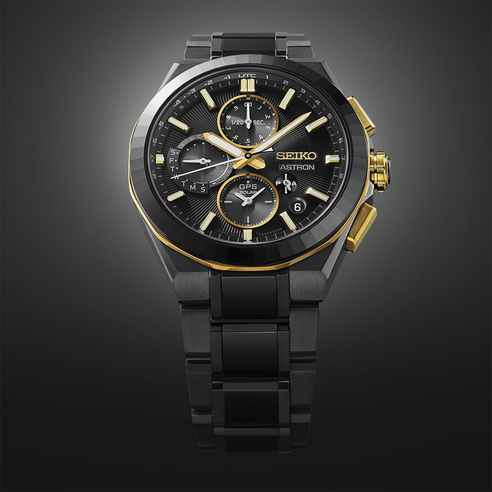 Seiko SSH156J1 Astron Astron 100th Anniversary GPS Solar Kintaro Hattori Limited Edition zegarek męski elegancki szafirowe
