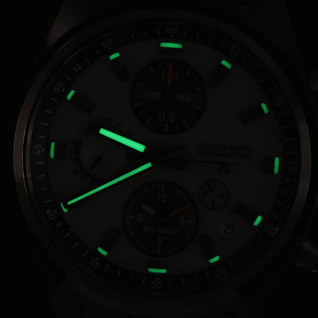 Seiko SSH165J1 zegarek męski Prospex srebrny