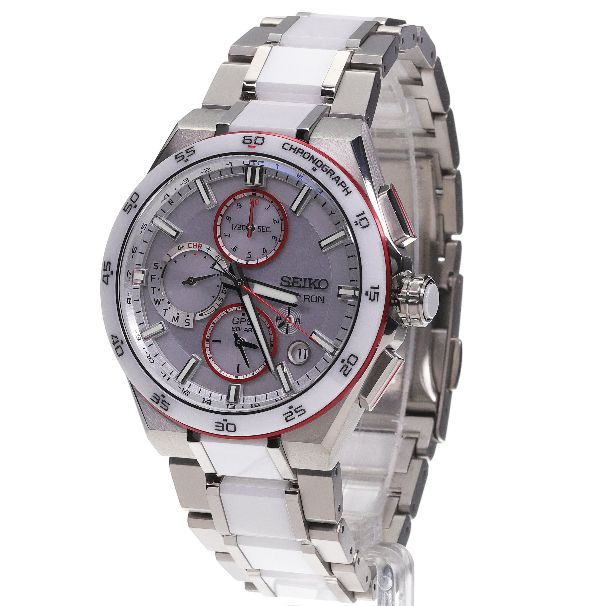 Seiko SSH173J1 zegarek męski sportowy Astron bransoleta