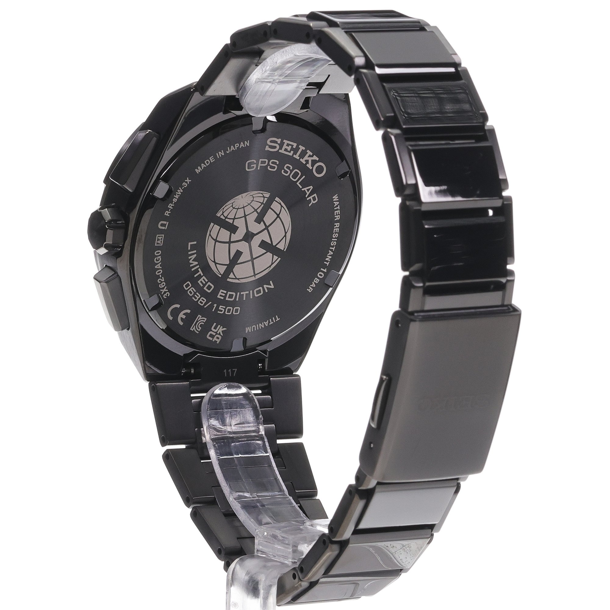 Seiko SSJ029J1 Astron GPS Solar 2025 Limited Edition Astron sportowy zegarek czarny