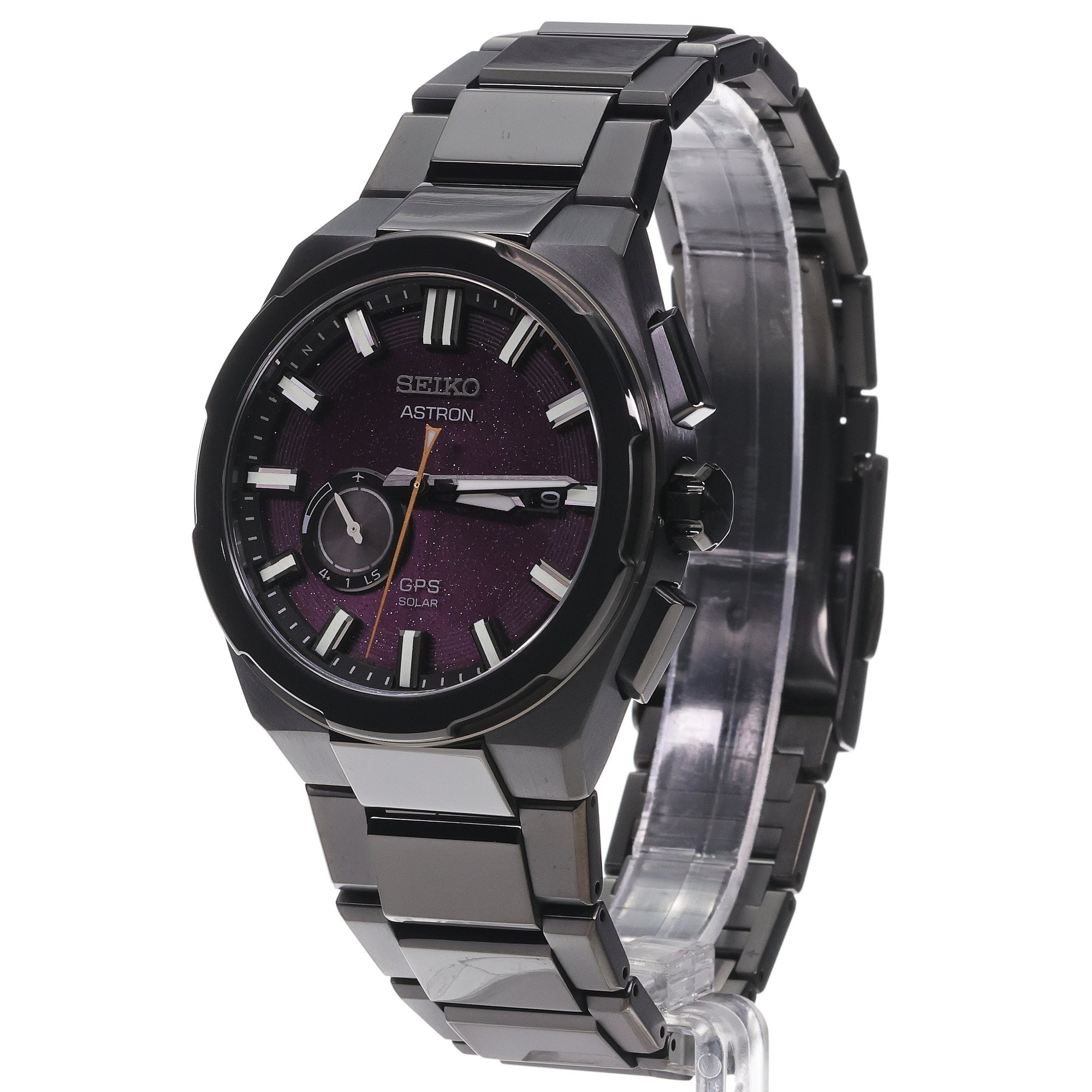 Seiko SSJ029J1 zegarek męski sportowy Astron bransoleta
