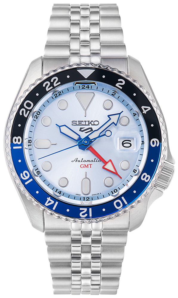 Seiko 5 Sports Automatic GMT Thong Sia Ice Blue Limited Edition SSK029K1
