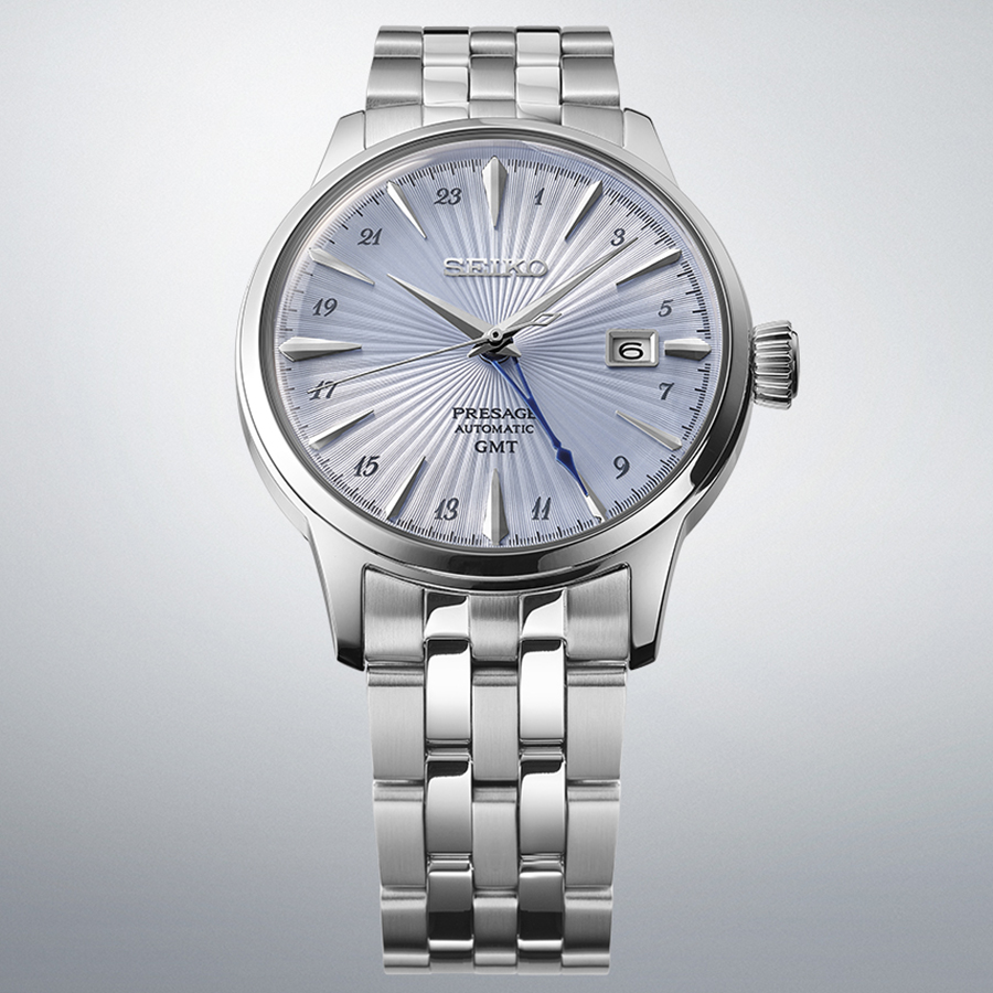Seiko SSK037J1 Presage Automatic Cocktail Time Skydiving zegarek klasyczny Presage - miniatura 3