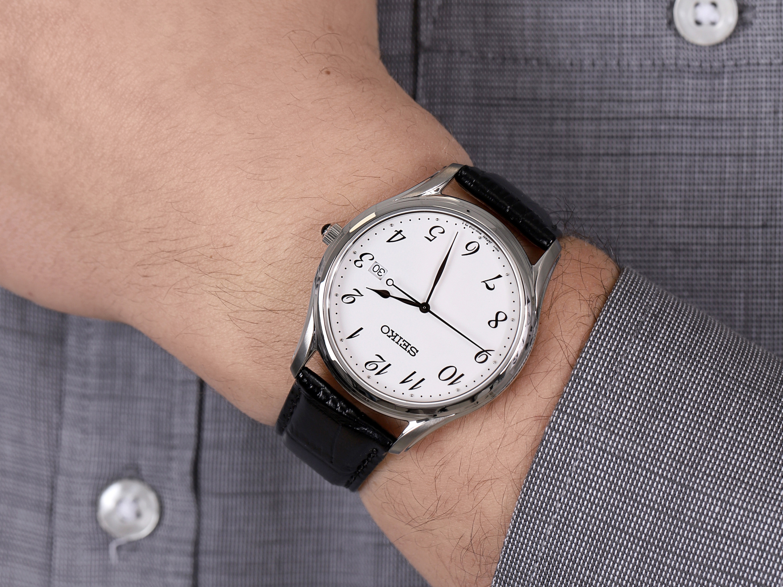 Seiko SUR303P1 zegarek męski Classic - miniatura 4