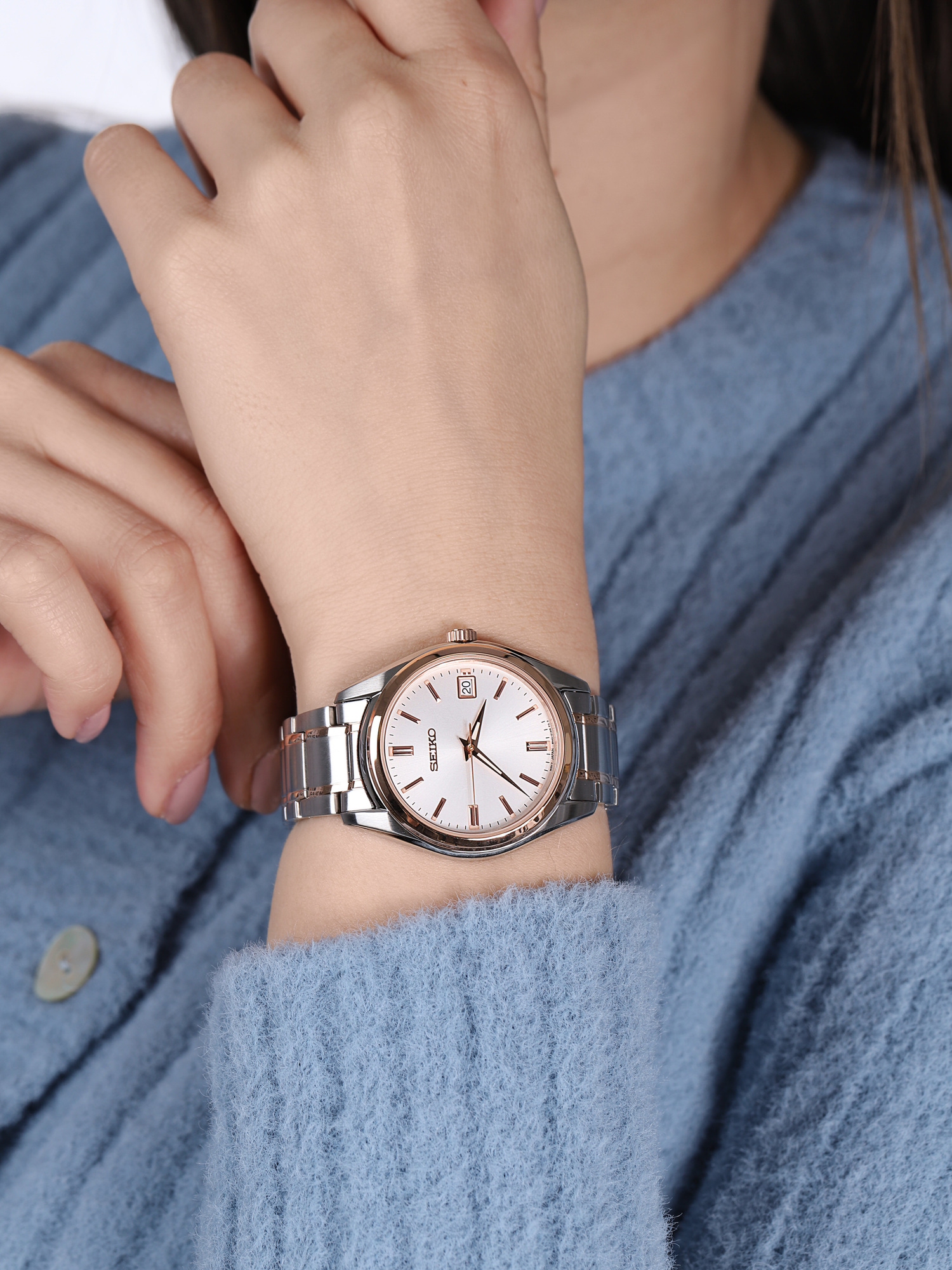 Seiko SUR322P1 zegarek klasyczny Classic - miniatura 6