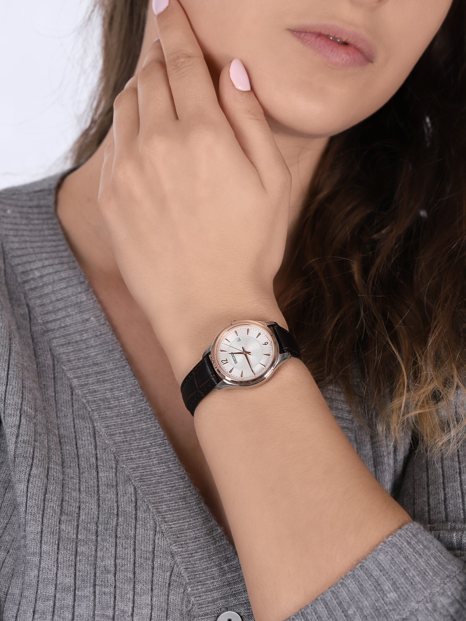 Seiko SUR428P1 Classic Lady zegarek klasyczny Classic - miniatura 3