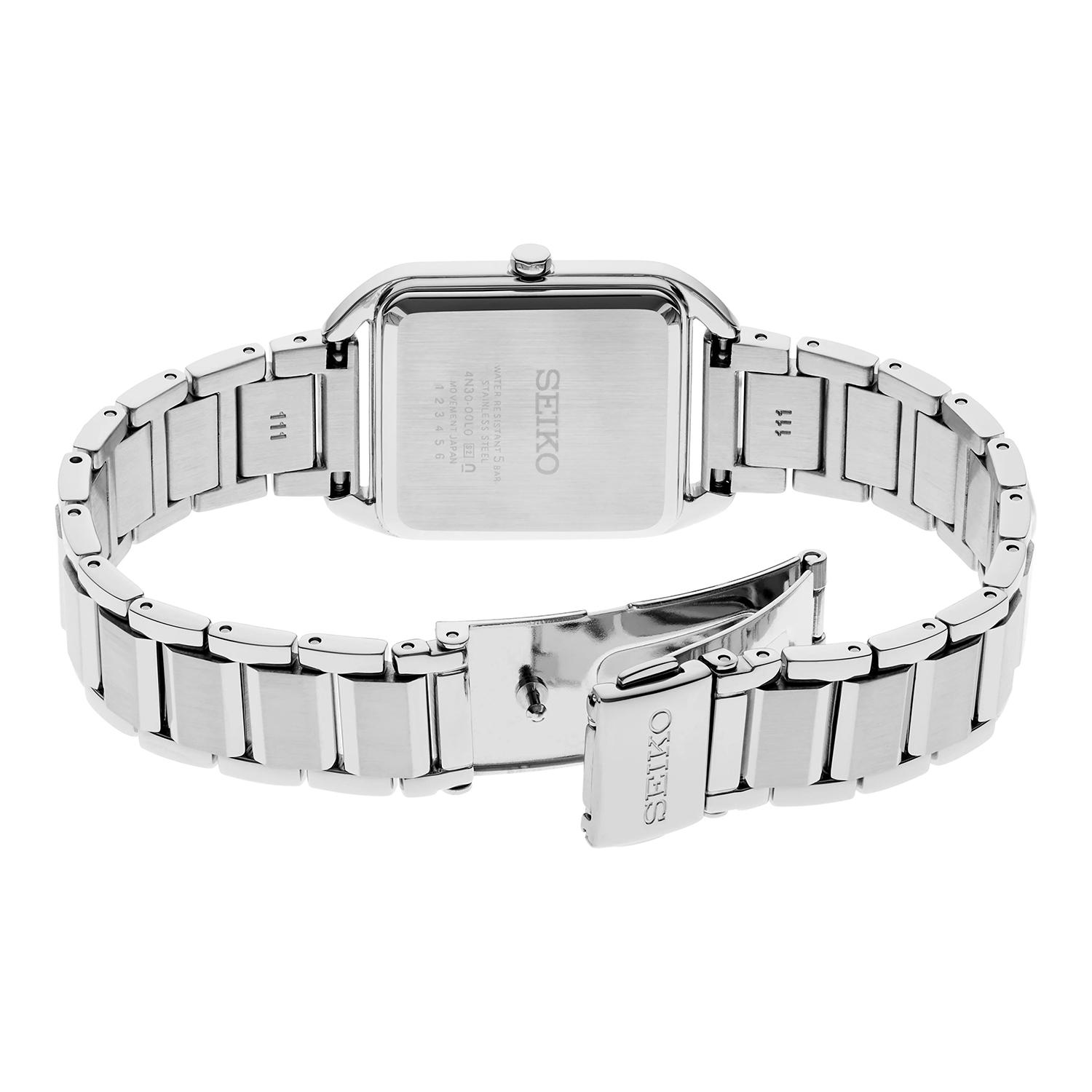 Seiko SWR075P1 Classic Lady Conceptual Rectangular zegarek klasyczny Classic - miniatura 4