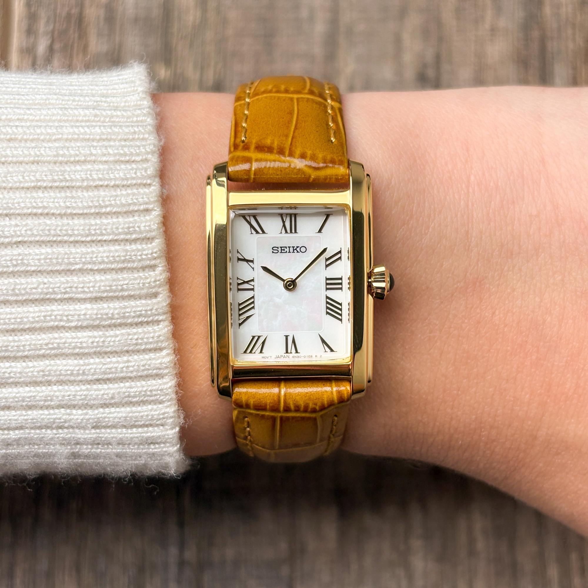 Seiko SWR100P1 damski zegarek Classic pasek