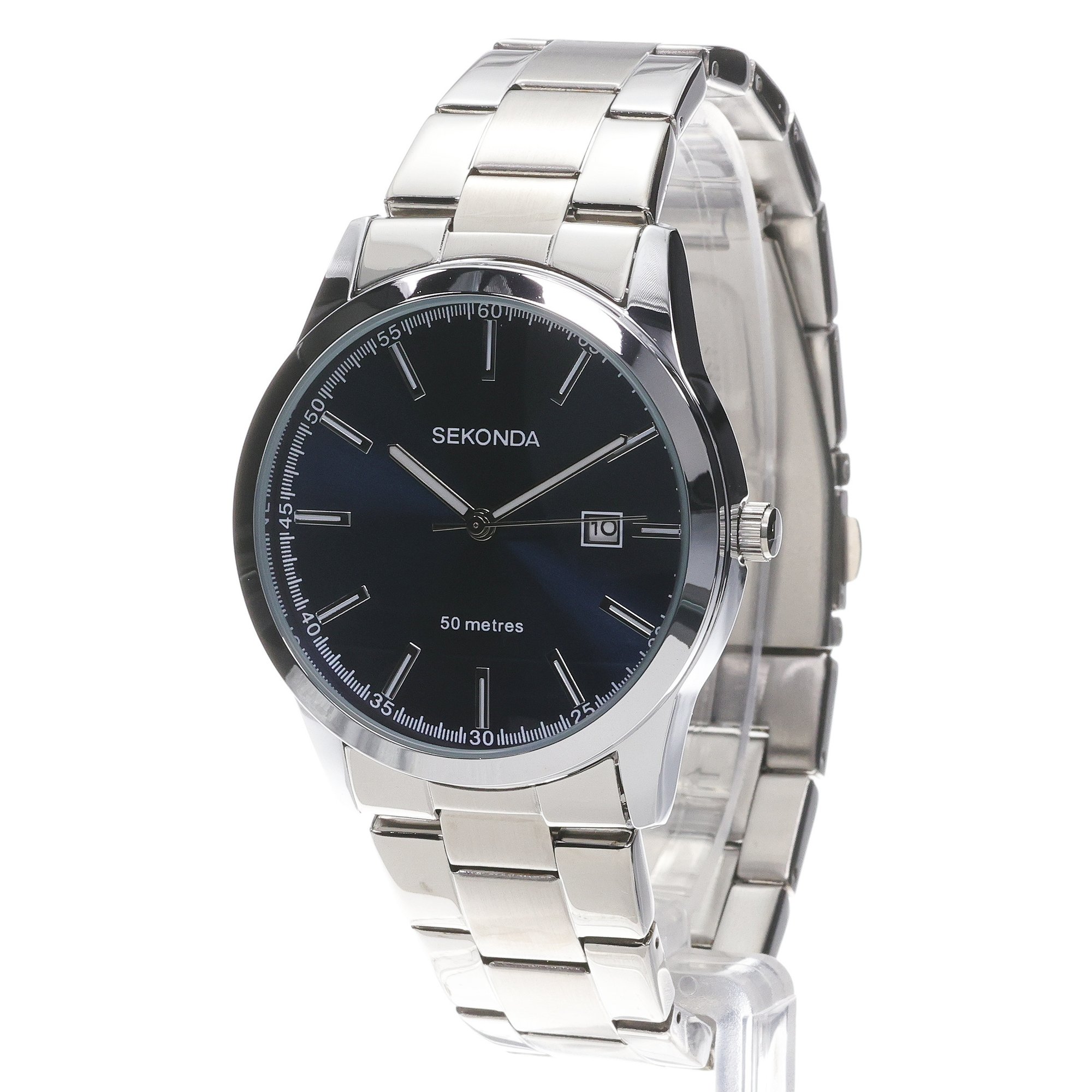 Sekonda 1943 Classic Classic klasyczny zegarek srebrny