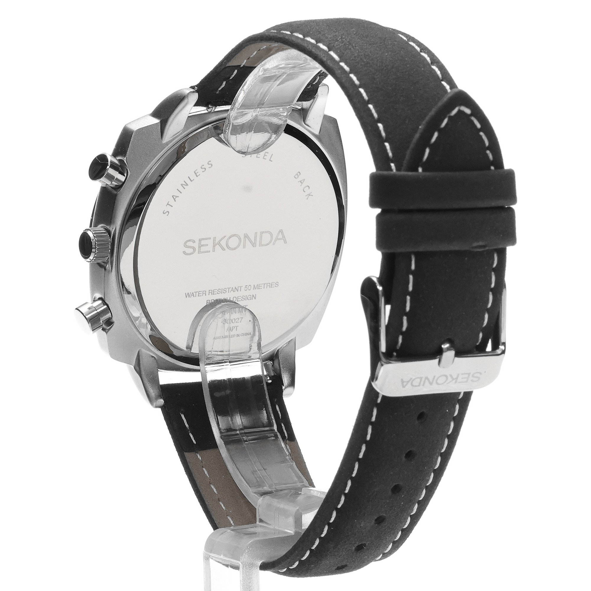 Sekonda 30027 Pilot zegarek męski klasyczny mineralne - miniatura 4