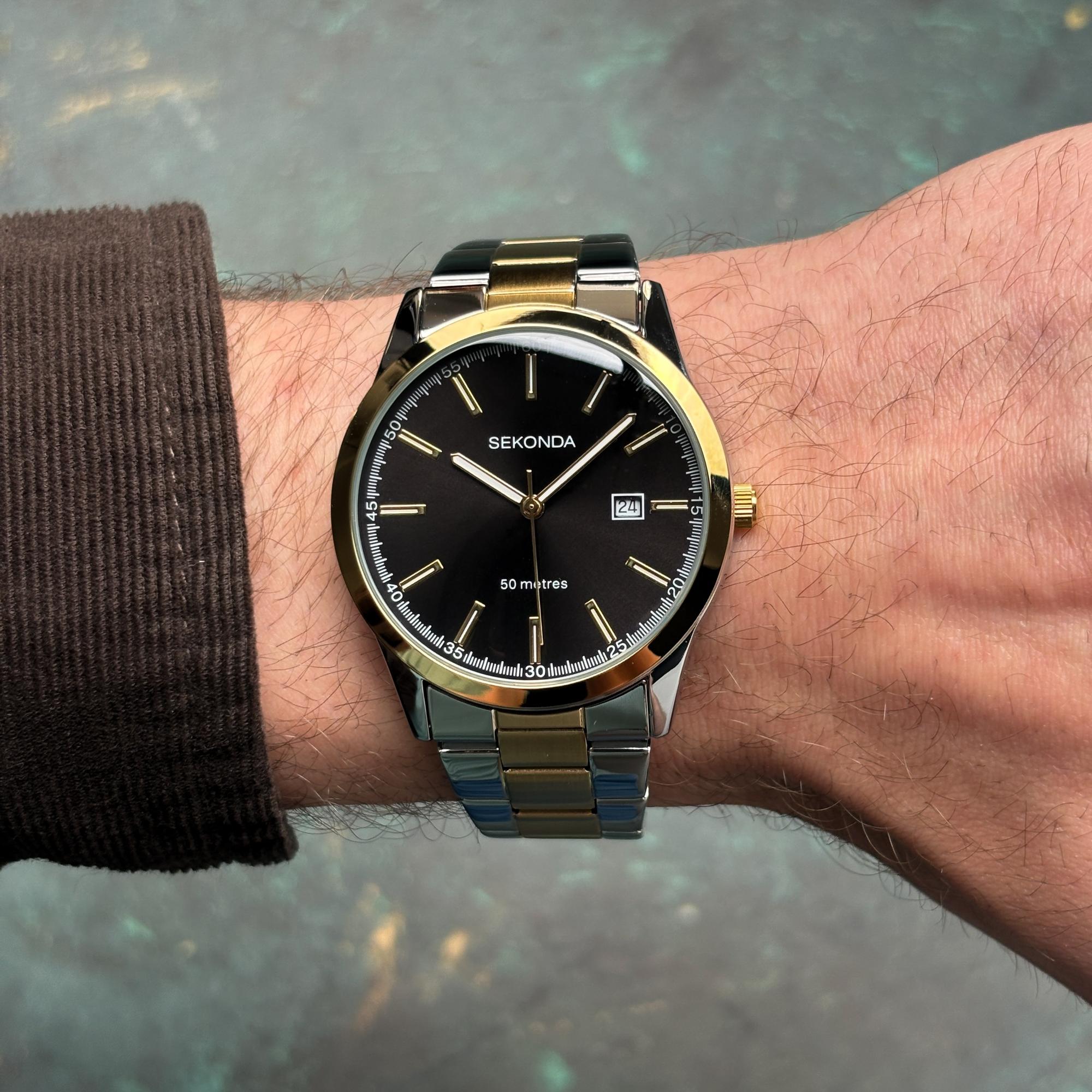 Sekonda 30049 zegarek męski Classic srebrny - miniatura 12