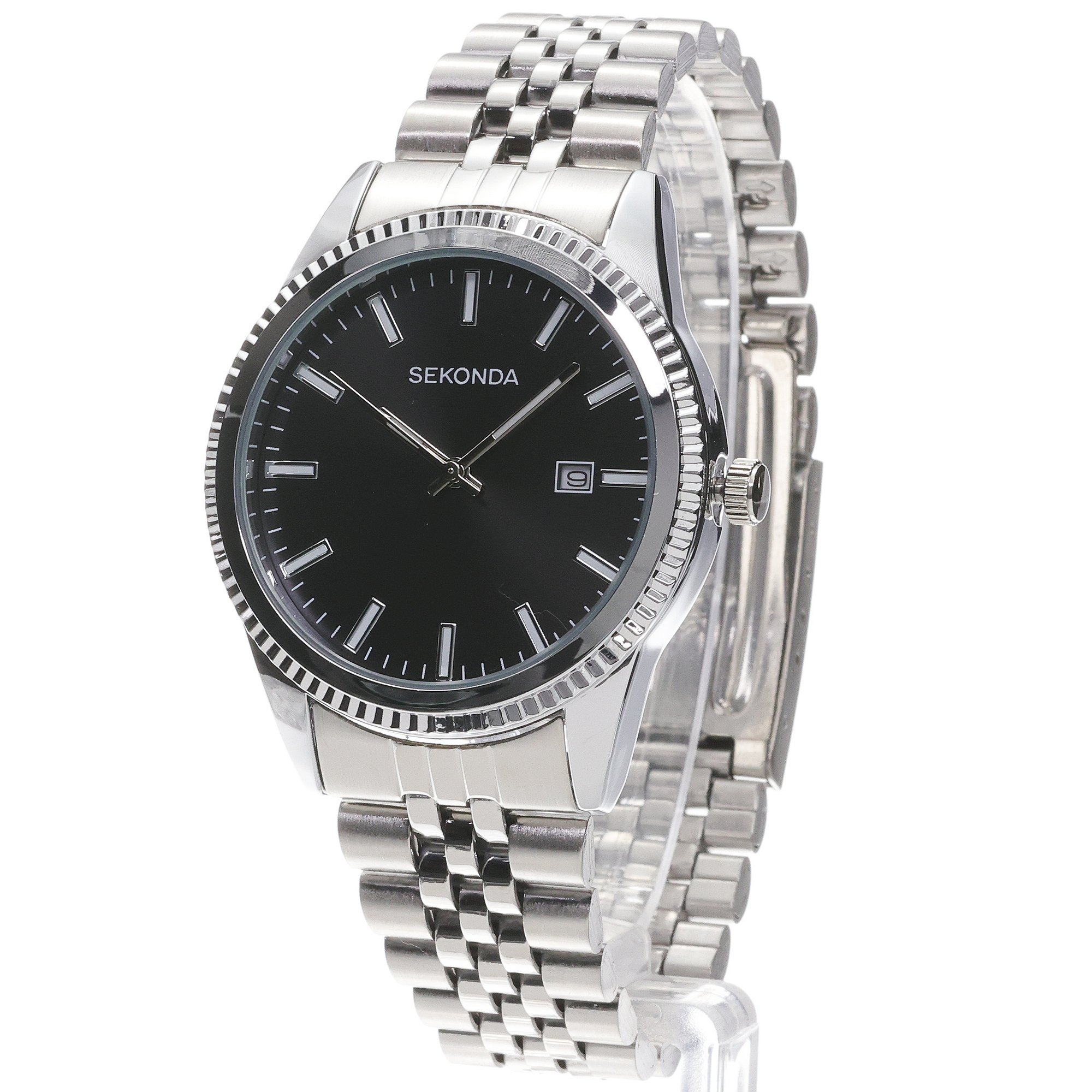 Sekonda 30156 Classic klasyczny zegarek srebrny