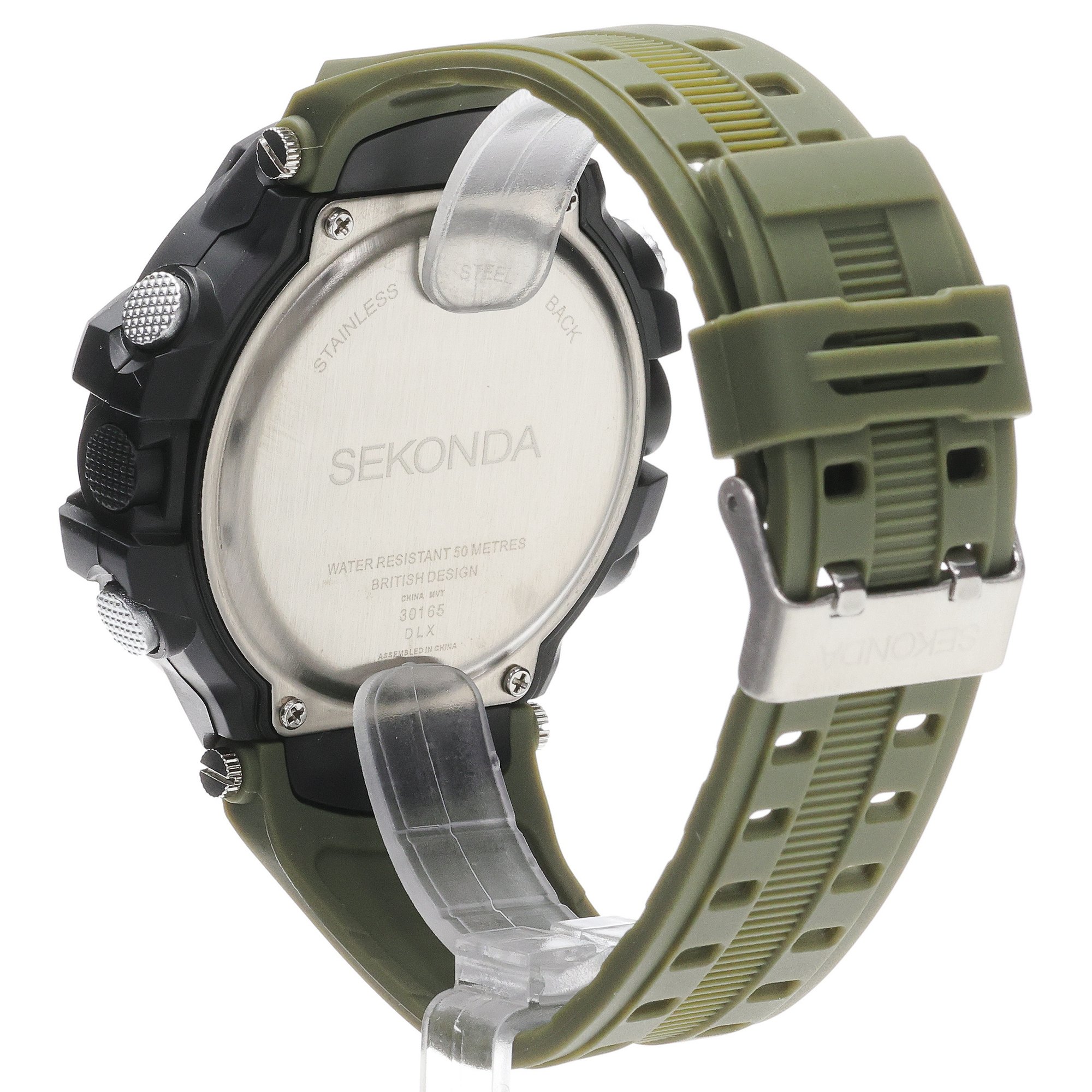Sekonda 30165 Digital sportowy zegarek czarny - miniatura 4