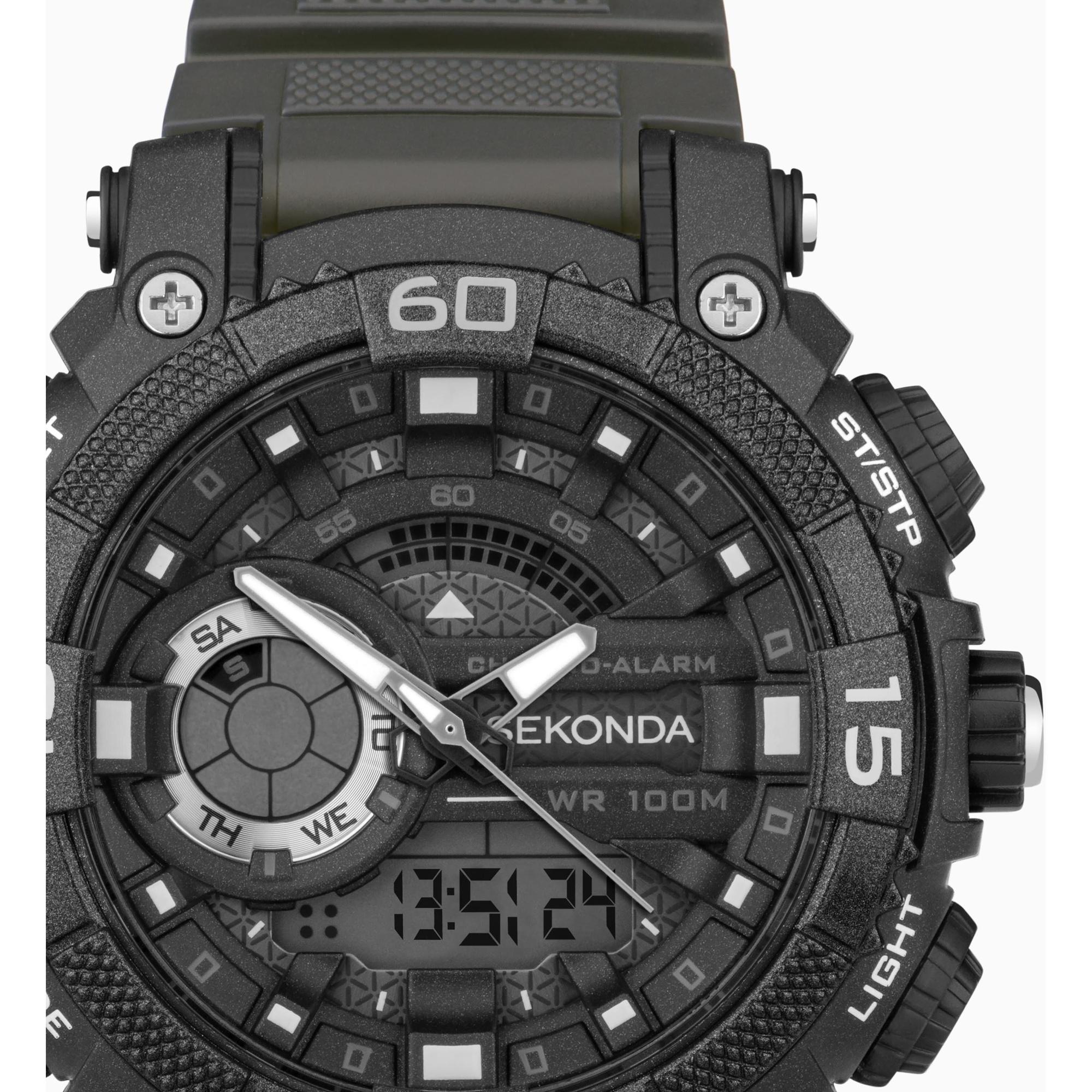 Sekonda 30168 zegarek męski sportowy Digital pasek - miniatura 10