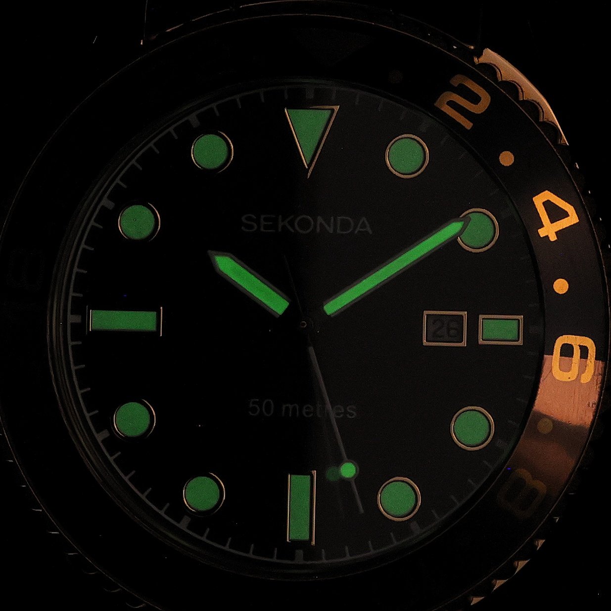 Sekonda 30198 Dive zegarek męski klasyczny mineralne - miniatura 5