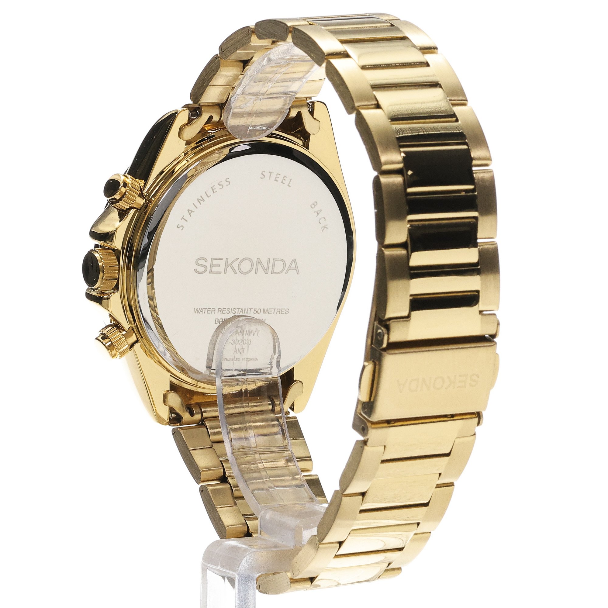 Sekonda 30203 zegarek męski sportowy Chronograph bransoleta - miniatura 4