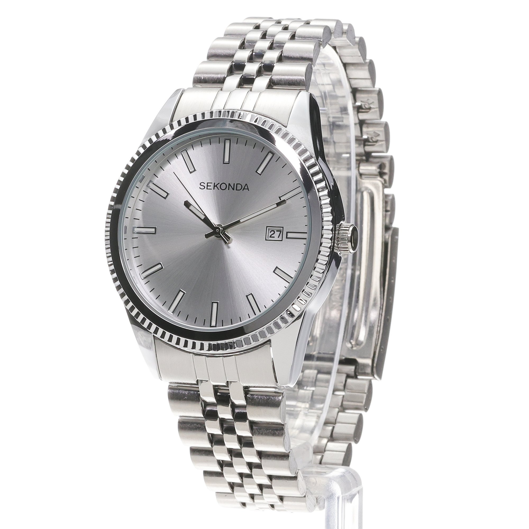 Sekonda 30258 Classic King zegarek męski klasyczny mineralne - miniatura 2