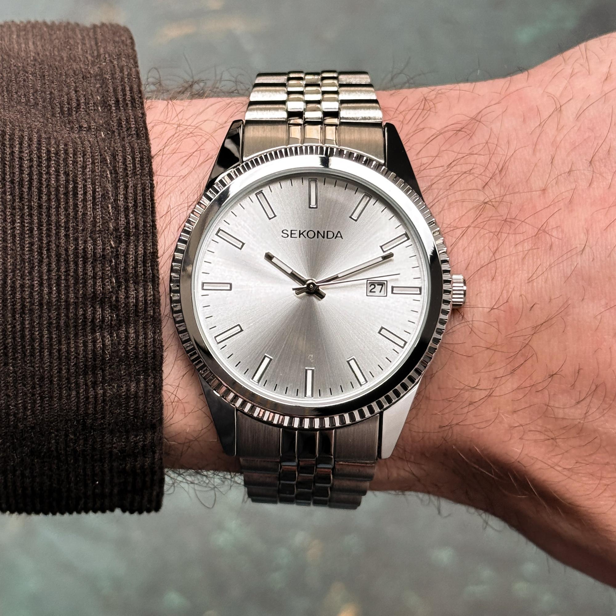 Sekonda 30258 zegarek męski klasyczny Classic bransoleta - miniatura 10
