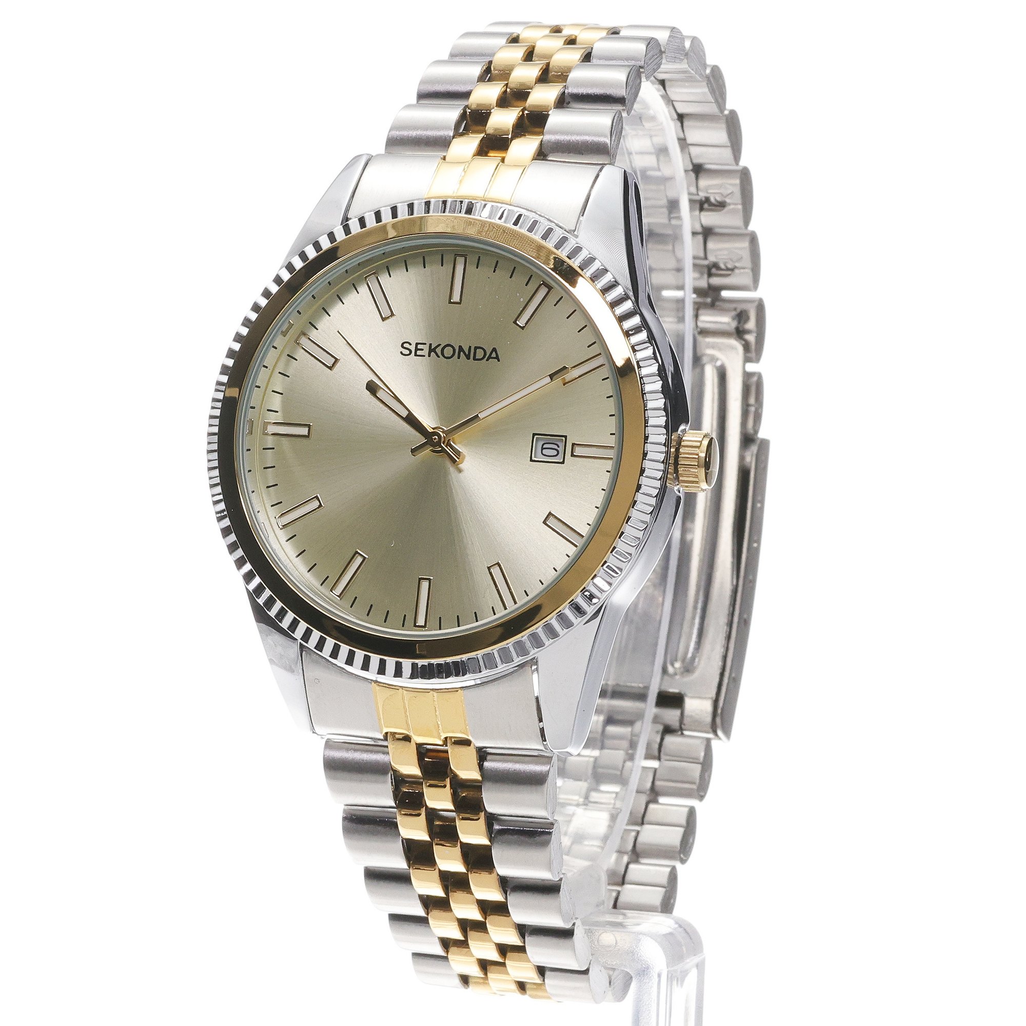 Sekonda 30259 King Classic klasyczny zegarek srebrny - miniatura 2