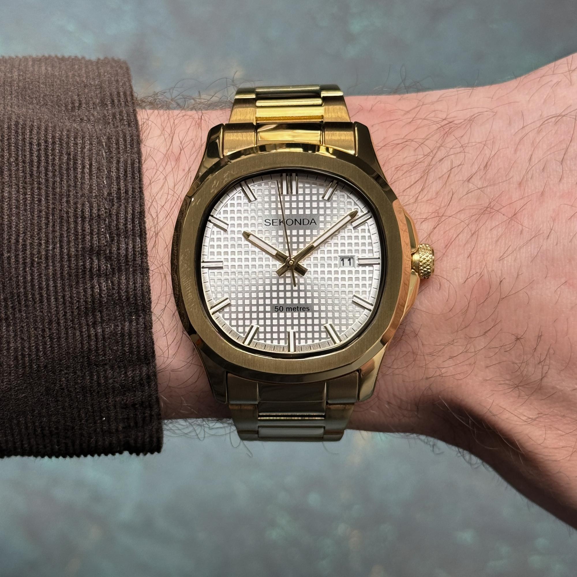 Sekonda 30283 zegarek męski klasyczny Classic bransoleta - miniatura 10