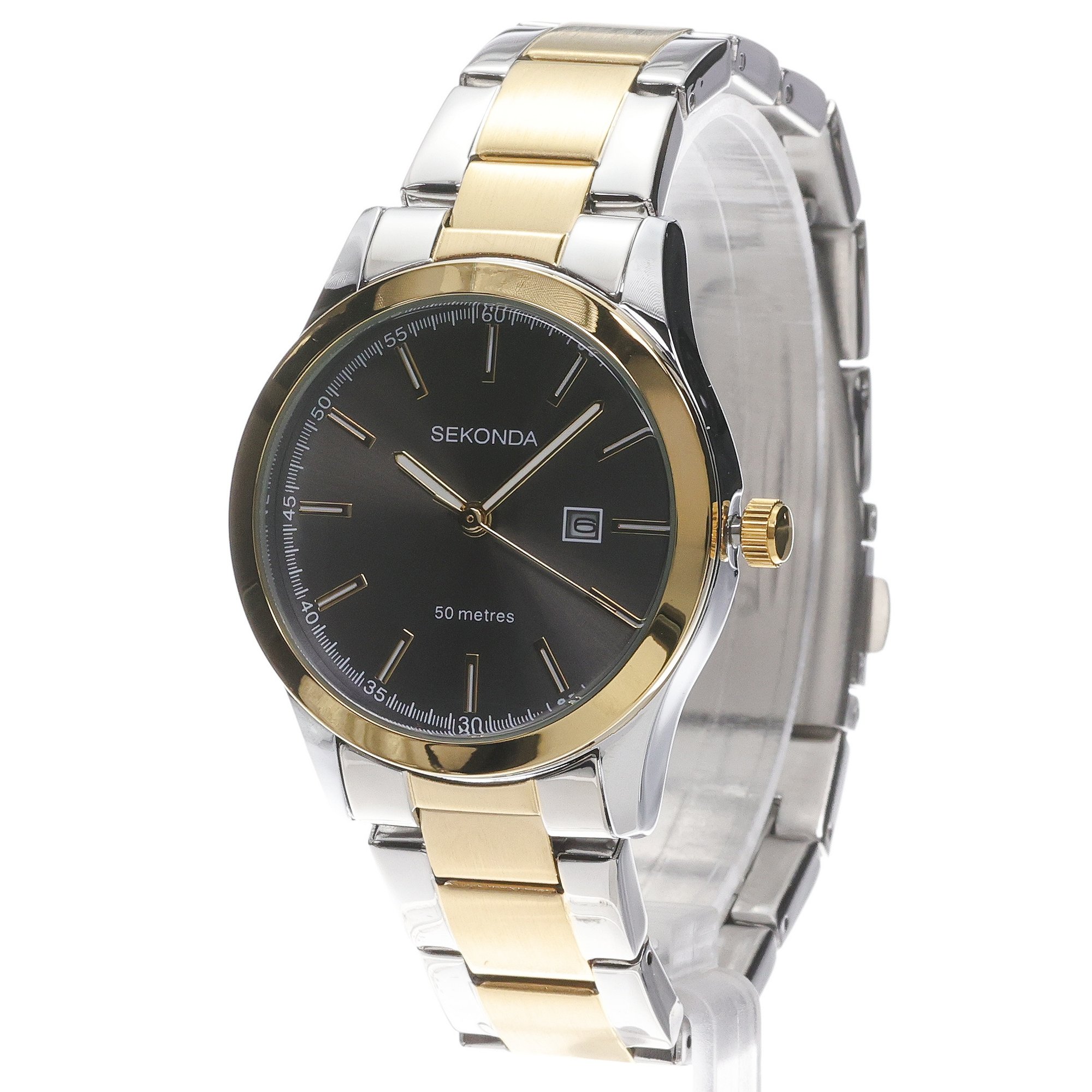Sekonda 40429 Classic Classic klasyczny zegarek srebrny