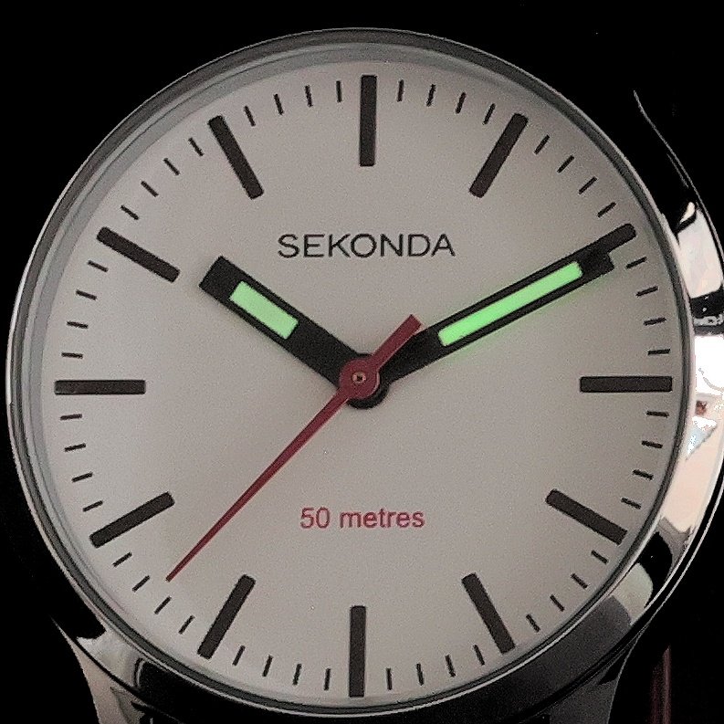 Sekonda 40480 Modern zegarek damski klasyczny mineralne
